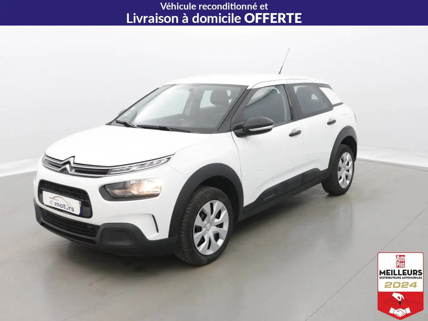 Citroen C4 Cactus PureTech 82 Live Blanc - 1