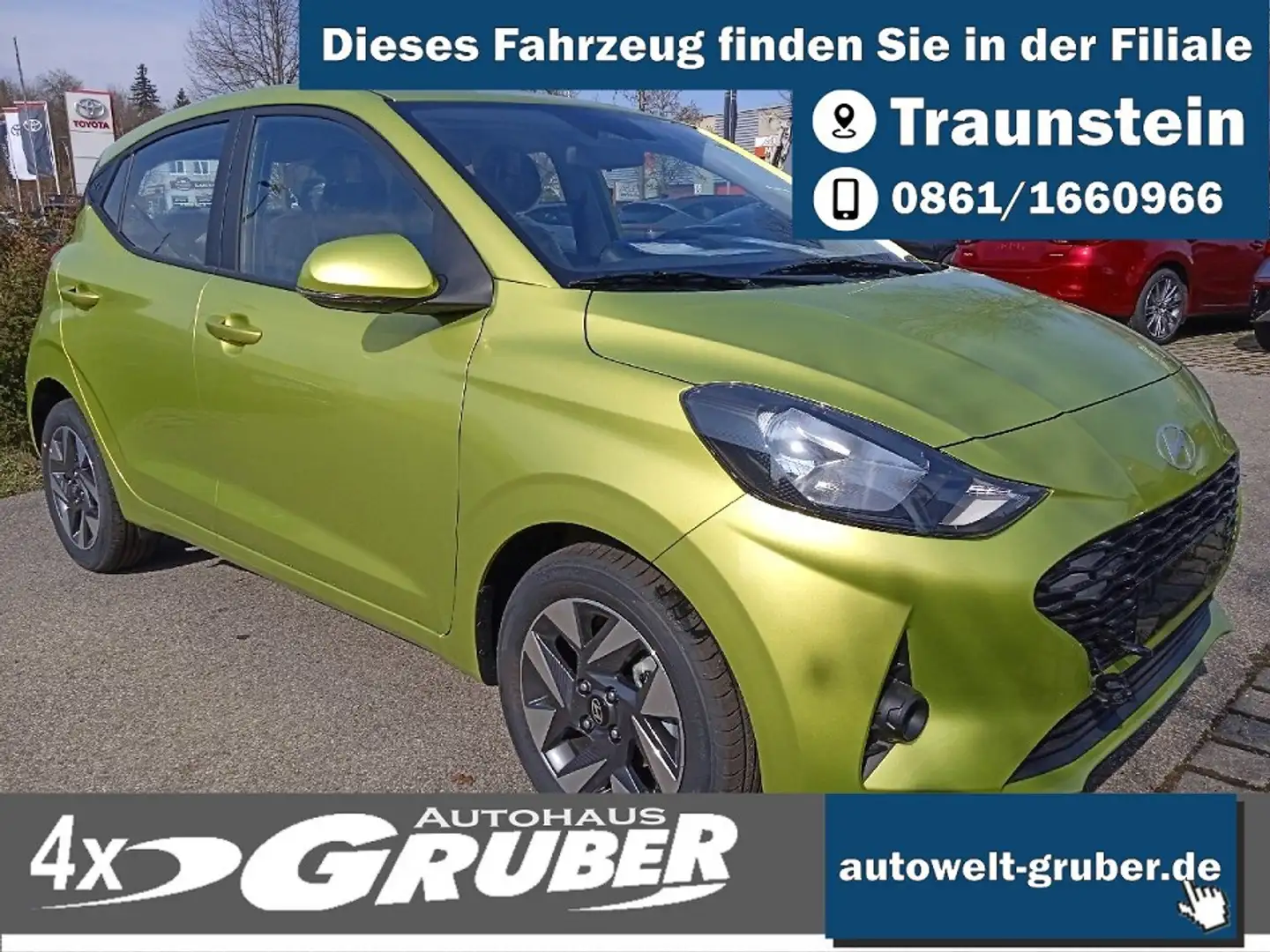 Hyundai i10 1.2 Benzin (79 PS) Trend+Navigation  Giallo - 1