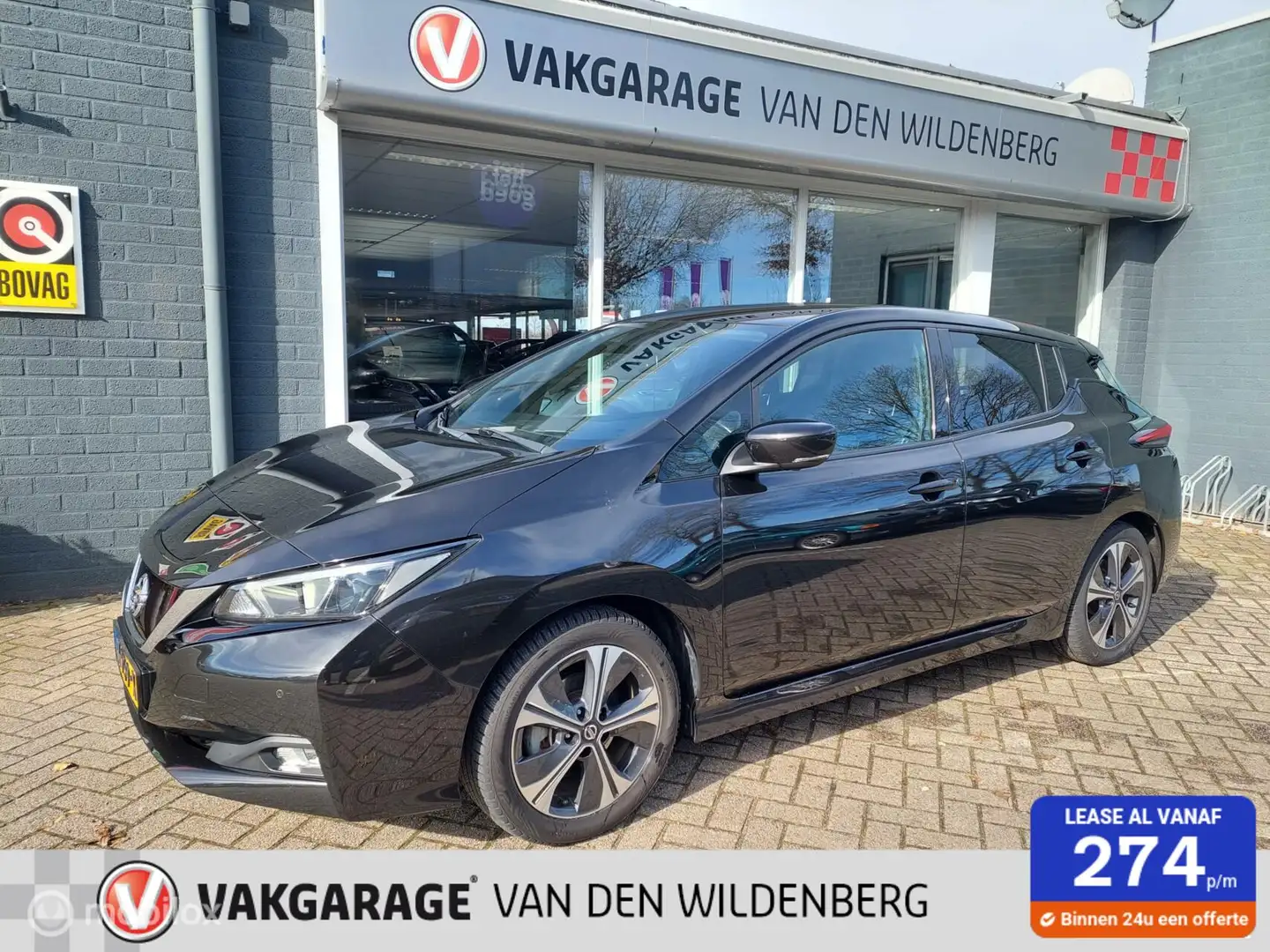 Nissan Leaf 2.ZERO EDITION 40 kWh / 2000,- subsidie Zwart - 1