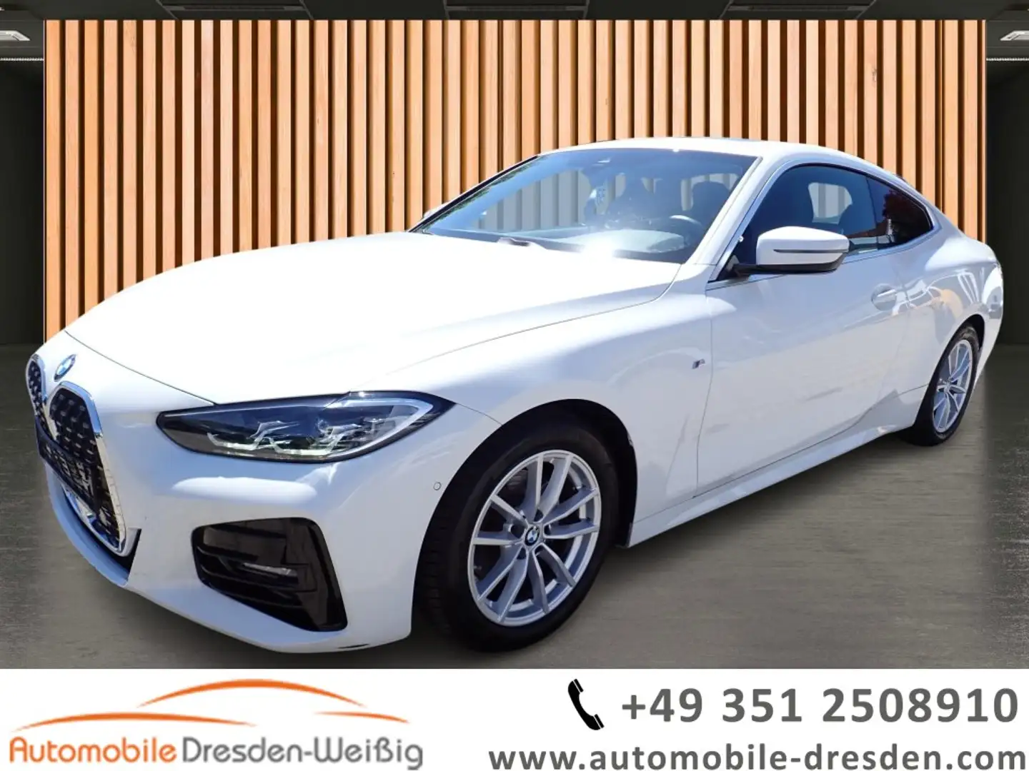 BMW 420 i M Sport*UPE 61.910*ACC*Glasdach*Memory* Weiß - 1
