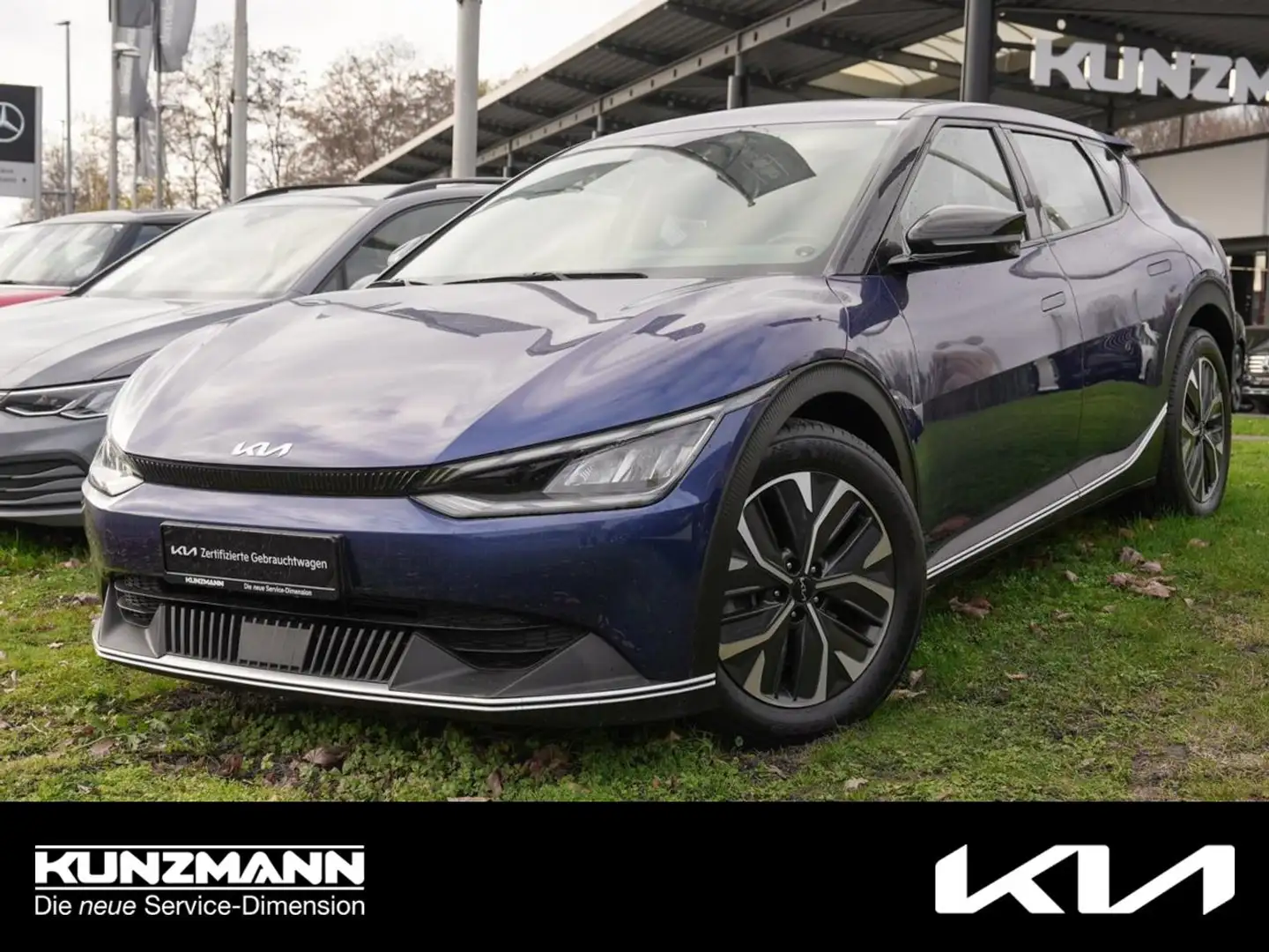 Kia EV6 Elektro  Air Standhzg Kamera Wärmepumpe Bleu - 1