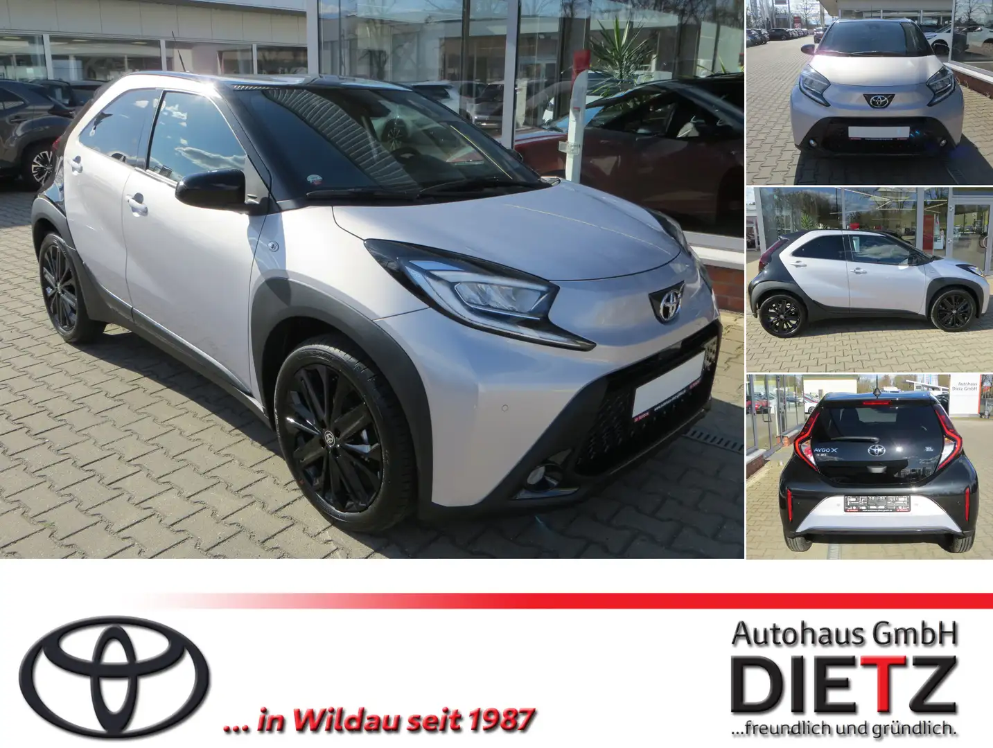 Toyota Aygo 1,0  JBL Edition Silber - 1