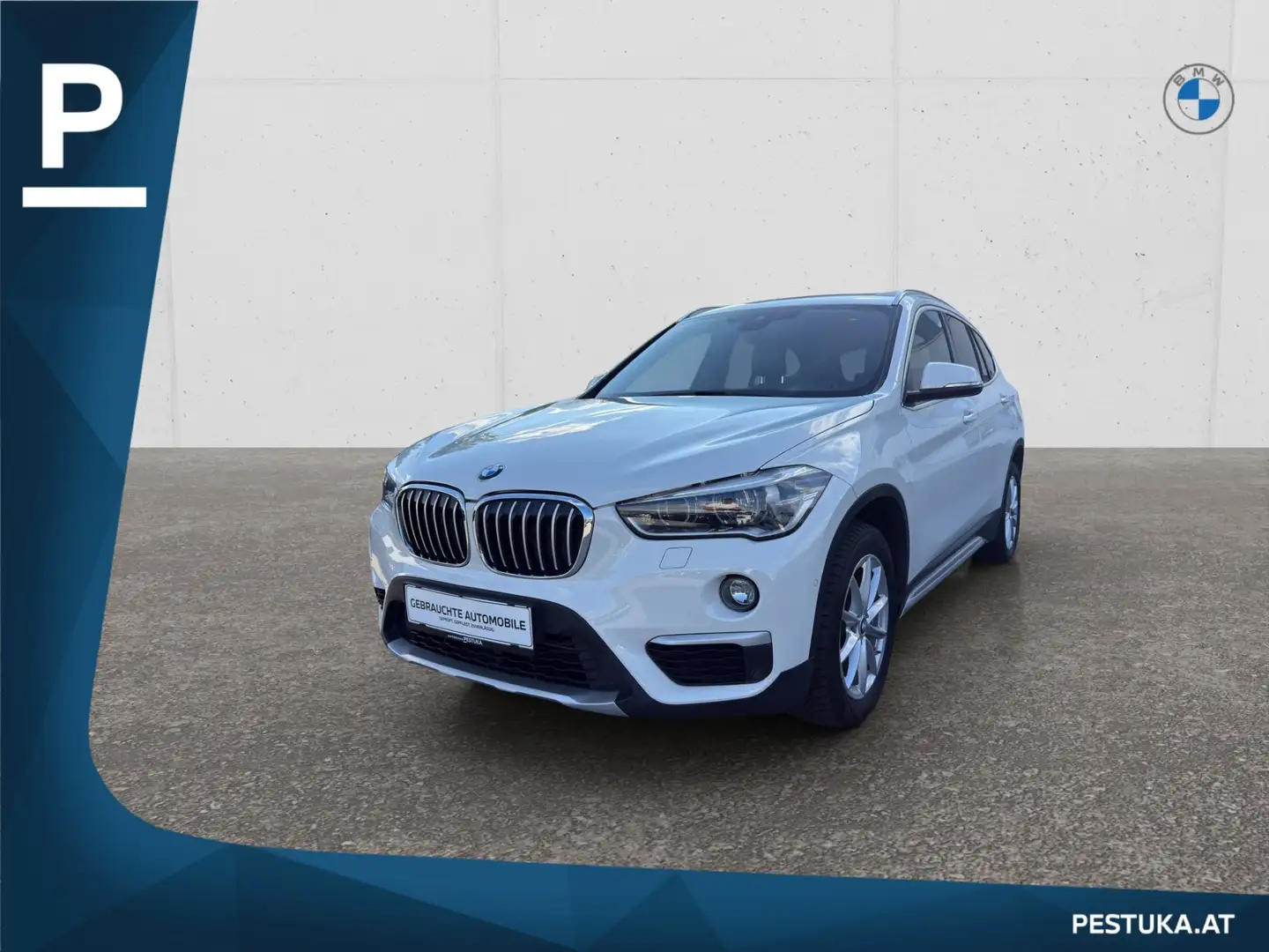 BMW X1 X1 sDrive18i Blanc - 1