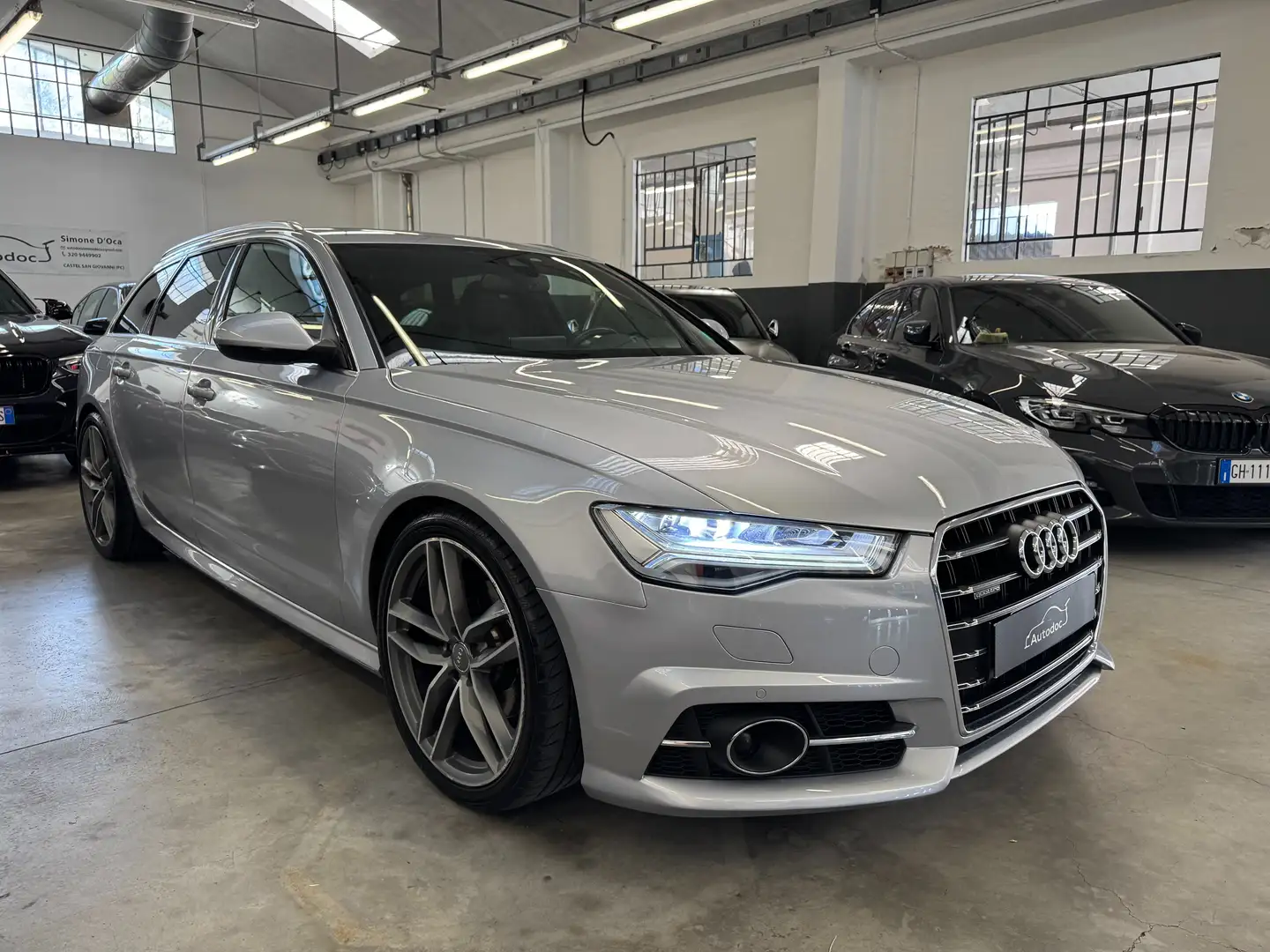 Audi A6 Avant 2.0 tdi quattro 190cv SED.RS s-tronic S-LINE Argento - 2