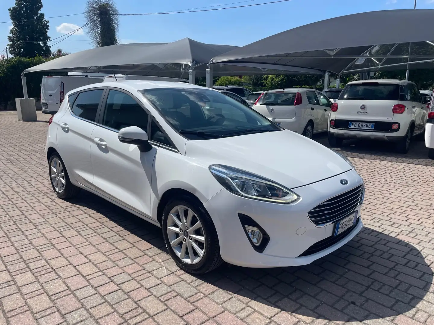 Ford Fiesta Fiesta 1.5 TDCi 5 porte Titanium Bianco - 1