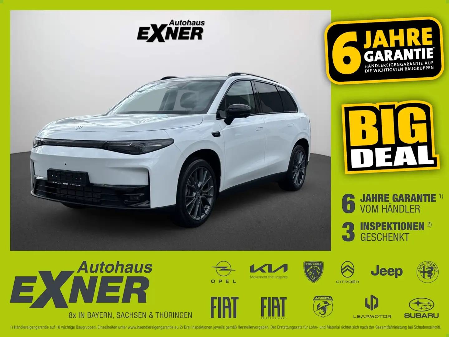 Leapmotor C10 REEV Design bis zu 974 KM komb. Reichweite Wit - 1