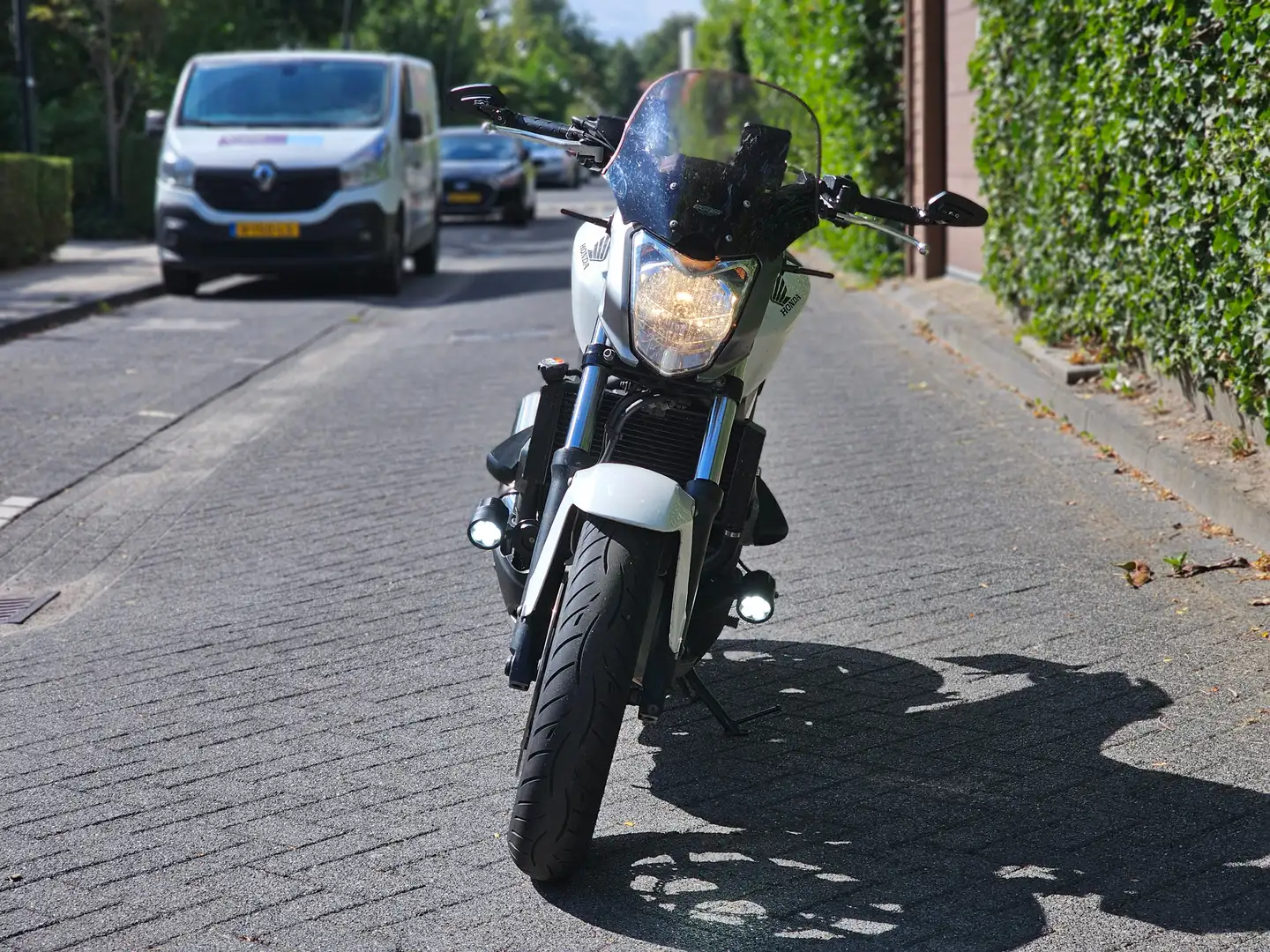 Honda NC 700 S | ABS | A2 (35 kW) | Met veel extra's Wit - 2