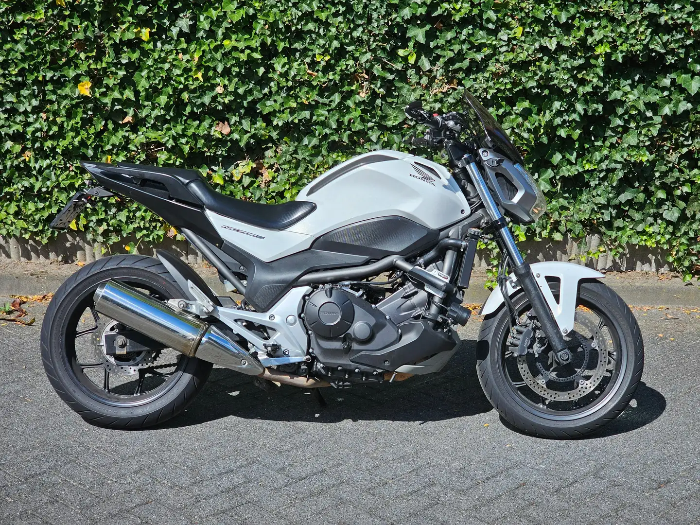Honda NC 700 S | ABS | A2 (35 kW) | Met veel extra's Wit - 1