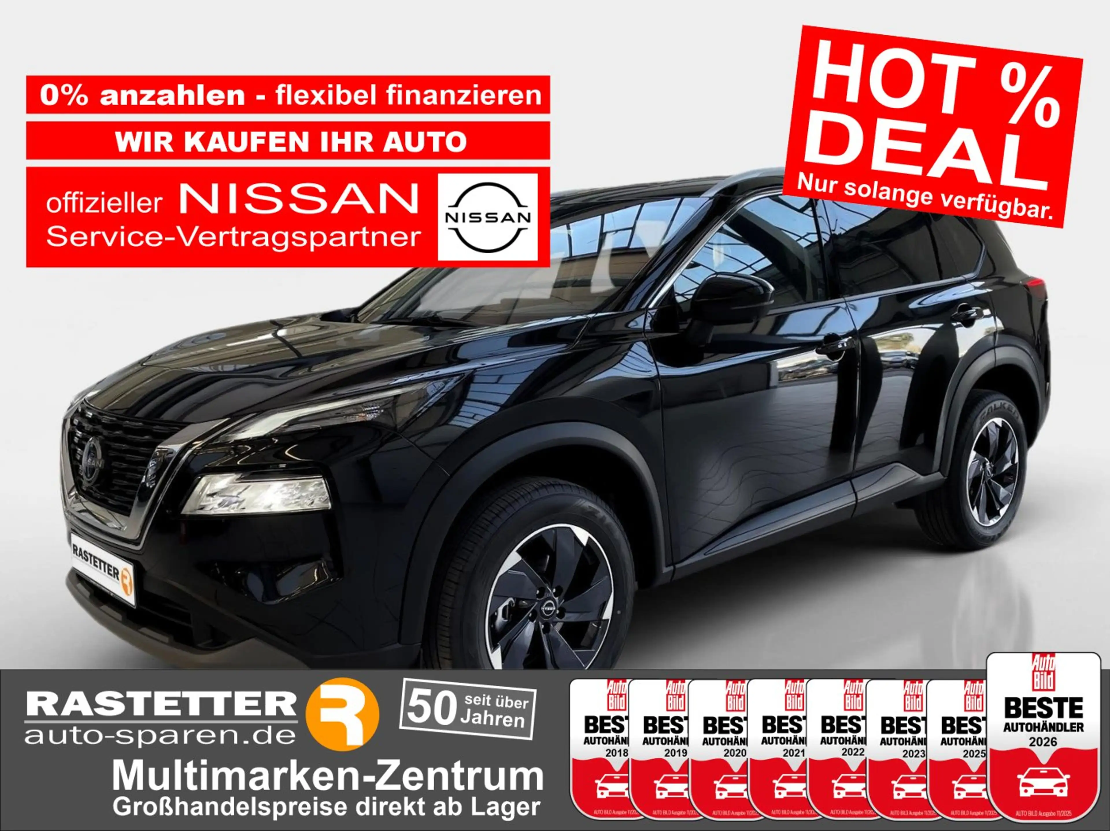 Nissan X-Trail n-connecta eHeckkl+ProPilot+360+iKey+Navi+ACC+Priv