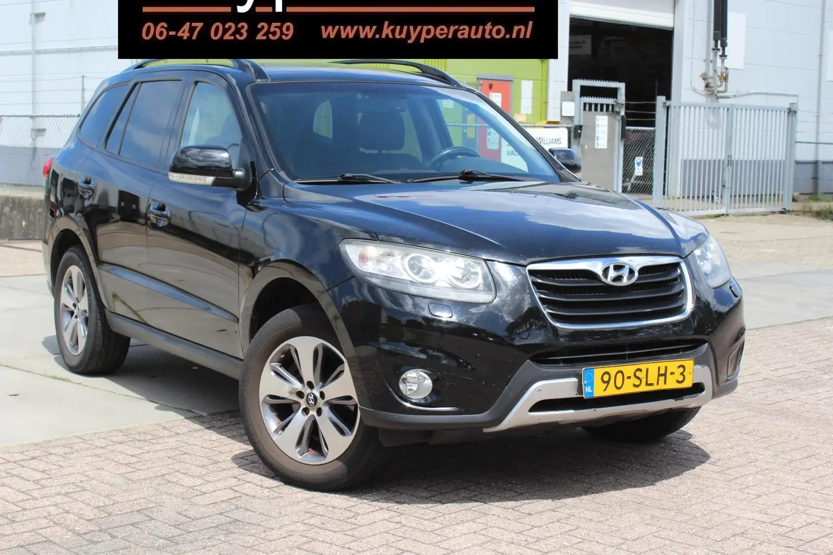 Hyundai SANTA FE 2.4i CVVT Business Edition nw apk MULTIMEDIA TREKH Zwart - 2