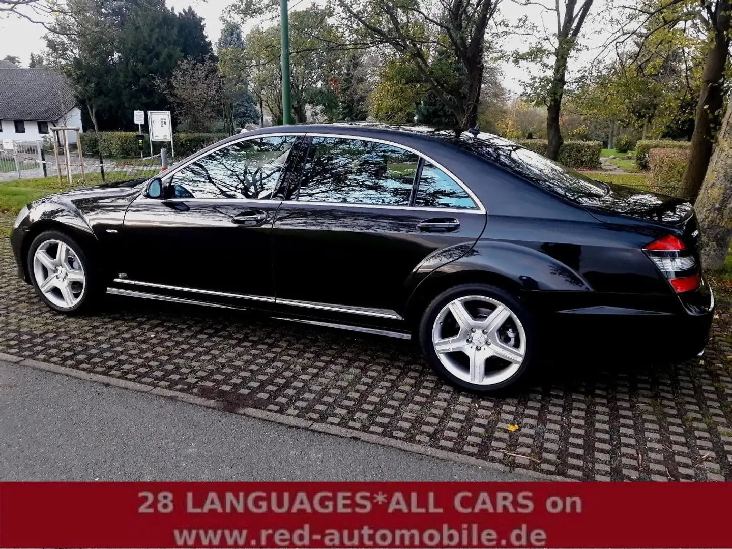 Mercedes-Benz S 500 Limousine lang *AMG Package,*2008 2. Hand Negro - 1