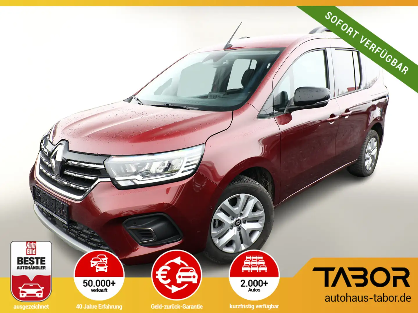 Renault Kangoo III 1.3 TCe 130 EDC Techno LED UVP-12%* Rot - 1