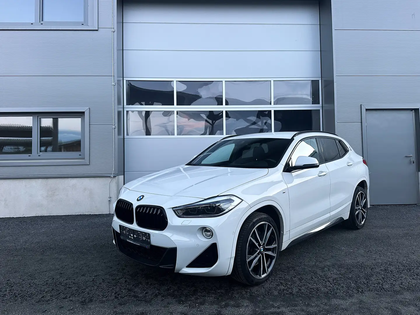 BMW X2 20d xDrive Aut M-SPORT/ HEAD-UP/ ALCANTARA/ KAMERA Weiß - 1