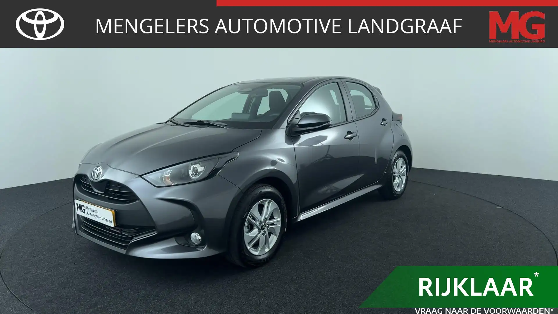 Toyota Yaris 1.5 Hybrid 115 Active | Rijklaar | Grijs - 1