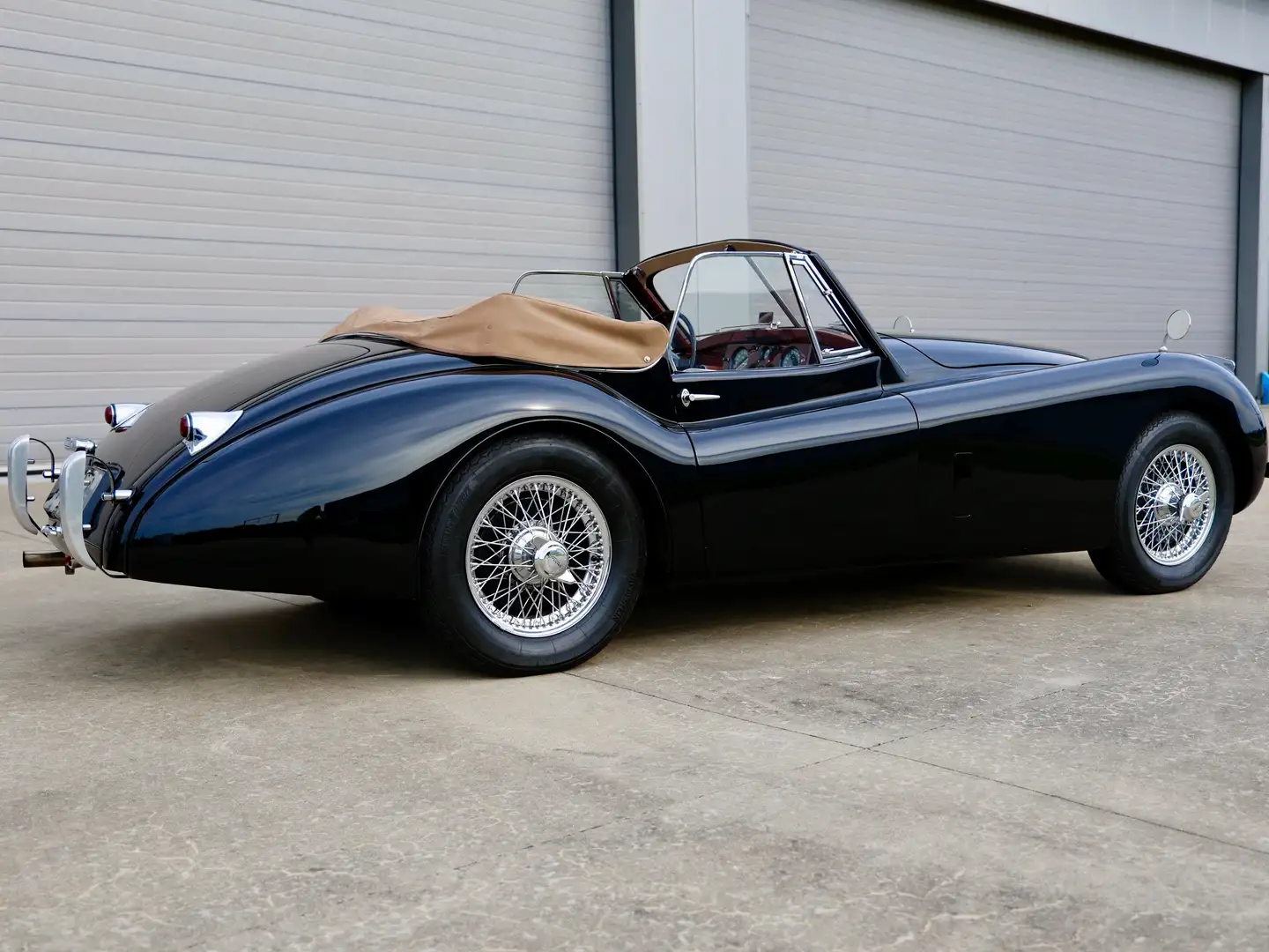 Jaguar XK 120 DHC Zwart - 1