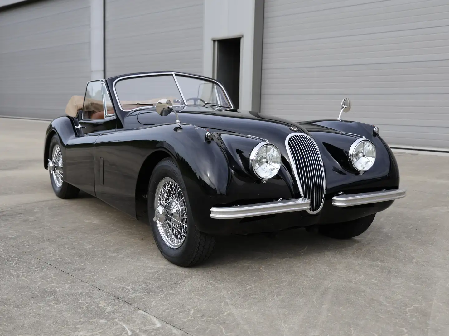 Jaguar XK 120 DHC Zwart - 2