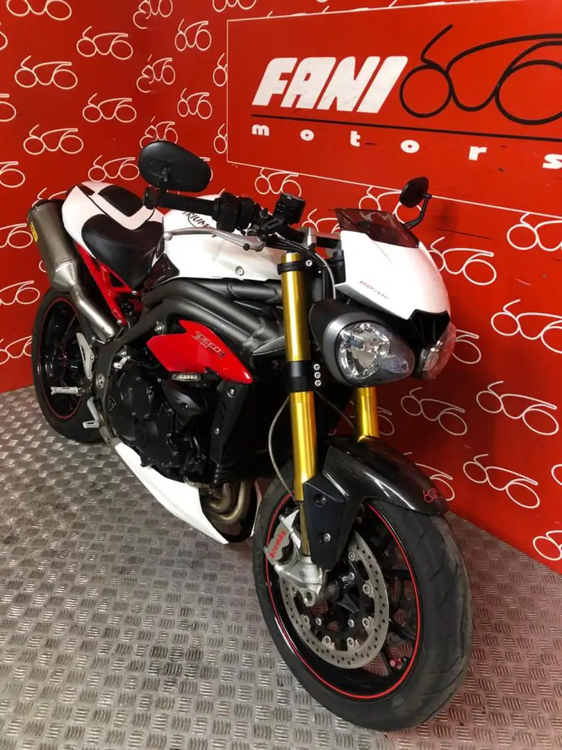 Triumph Speed Triple 1050 R Bianco - 2