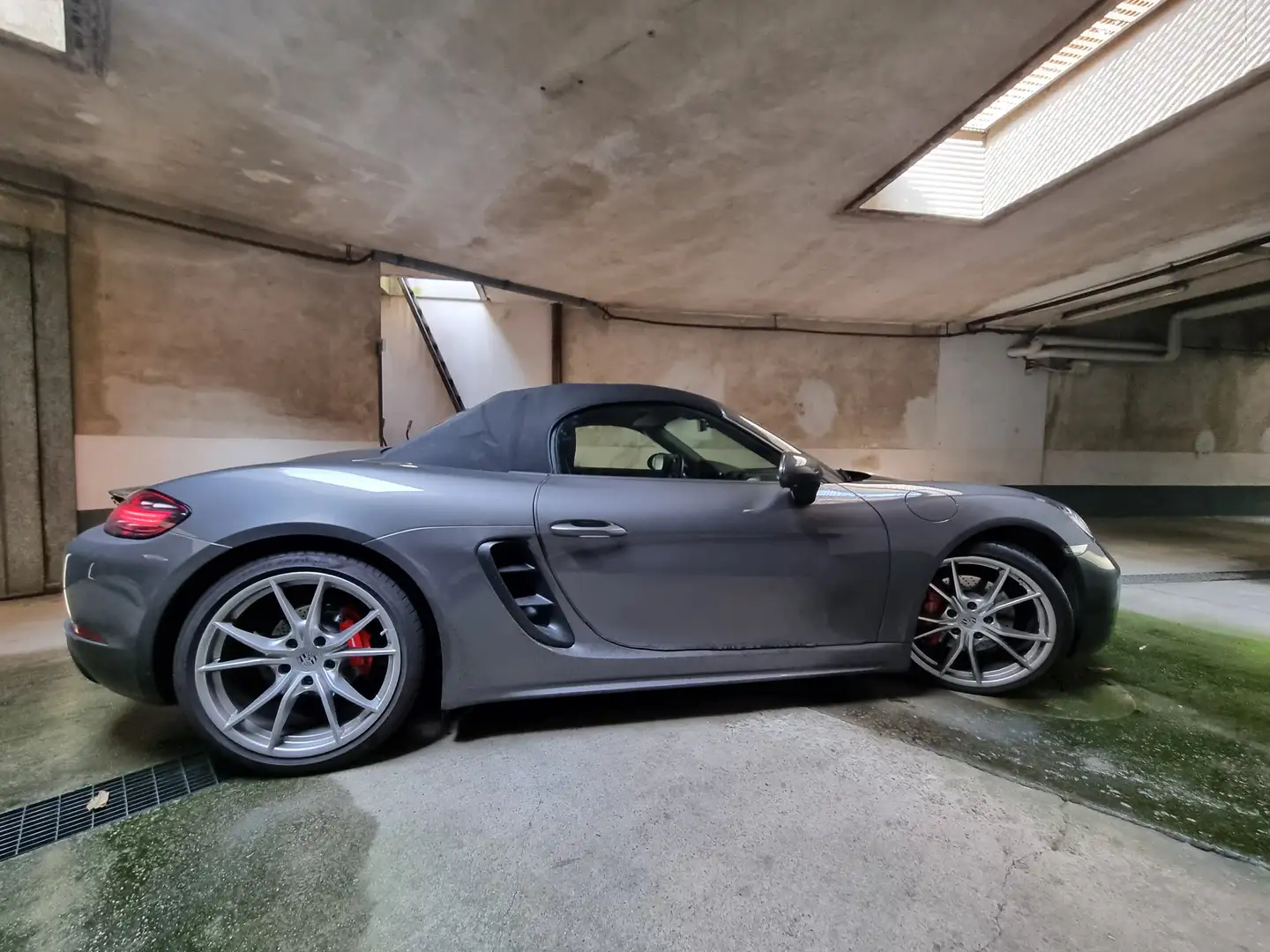 Porsche Boxster 718 Boxster IV 2016 718 2.5 S 350cv pdk Grigio - 1