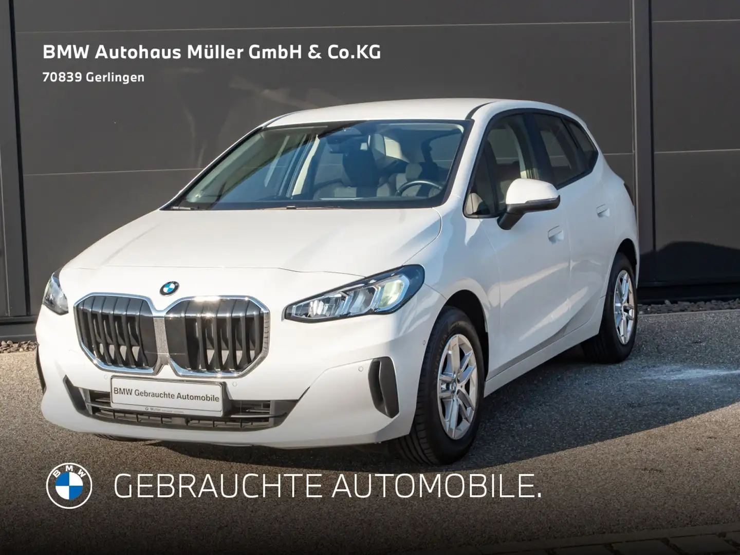 BMW 218 iA Active Tour. LED DAB Sportsitz Kamera Navi Weiß - 1