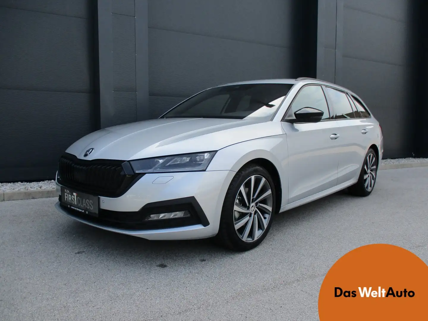 Skoda Octavia Style TDI DSG Zilver - 1