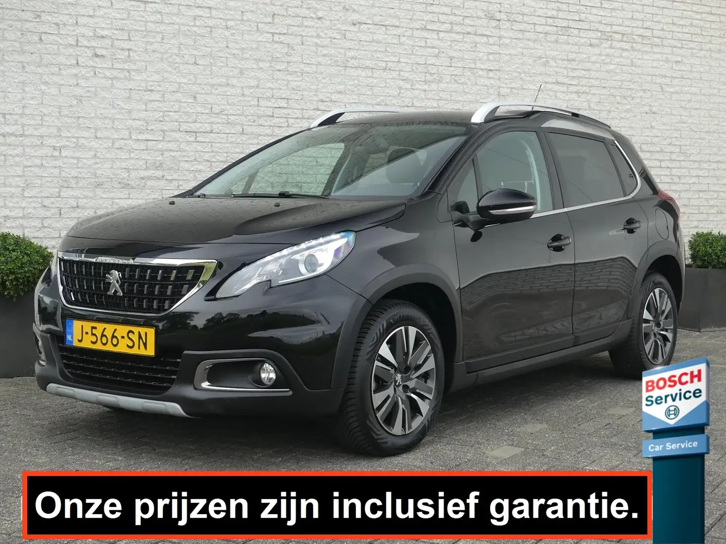 Peugeot 2008 ALLURE 1.2 110PK AUTOMAAT NAVI/CAMERA/CLIMATE/CRUI Zwart - 1