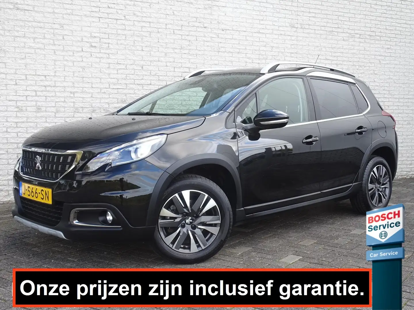 Peugeot 2008 ALLURE 1.2 110PK AUTOMAAT NAVI/CAMERA/CLIMATE/CRUI Zwart - 2