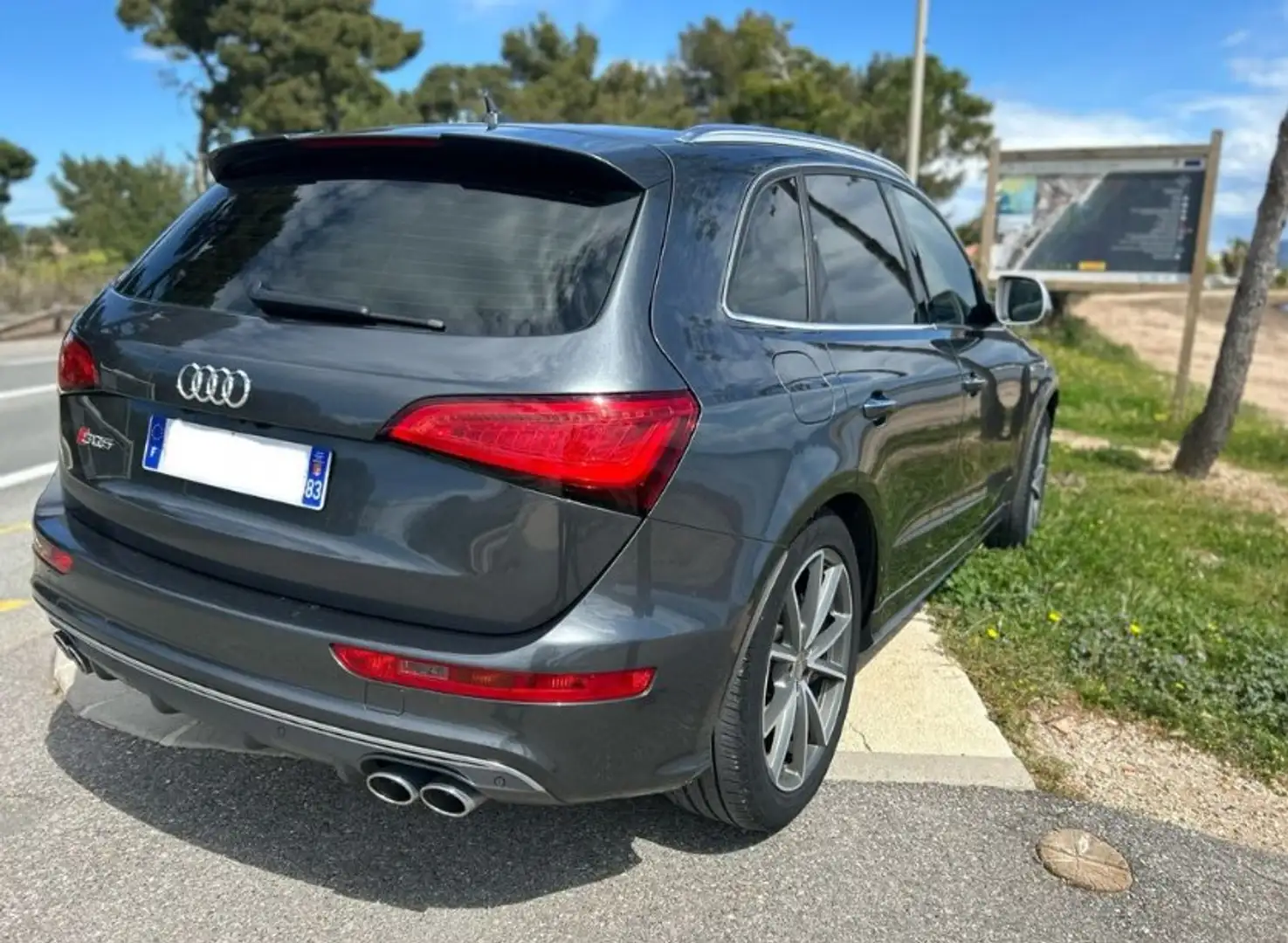 Audi SQ5 V6 3.0 BiTDI 326 Quattro Tiptronic 8 Šedá - 2