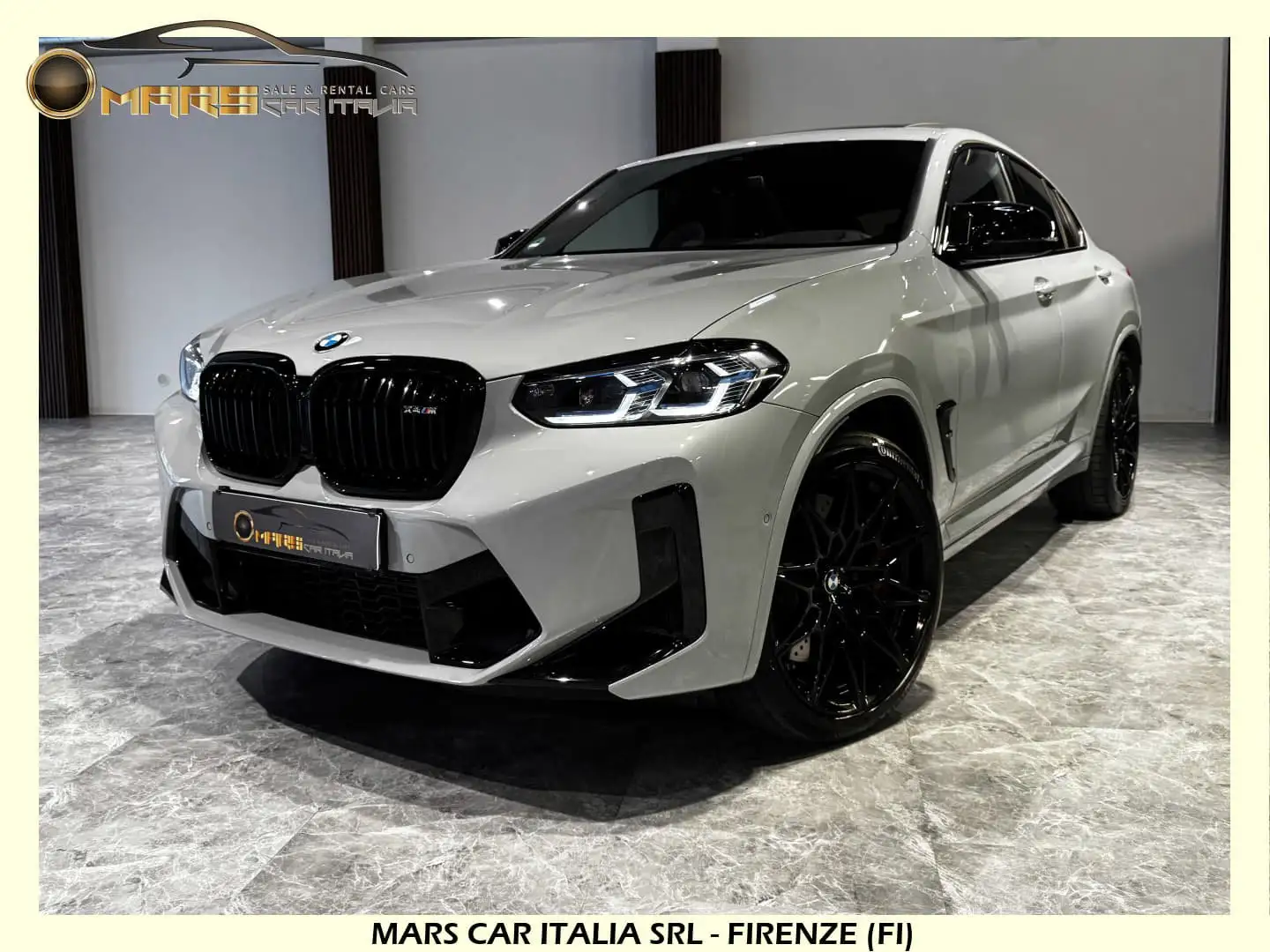 BMW X4 M Competition Tetto Navi C.21" Laser HarmanK M-Track Gris - 1