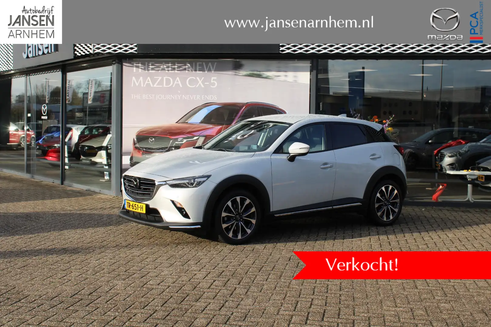 Mazda CX-3 2.0 SkyActiv-G 120 GT-M , Automaat, Trekhaak, Adap Blanc - 1