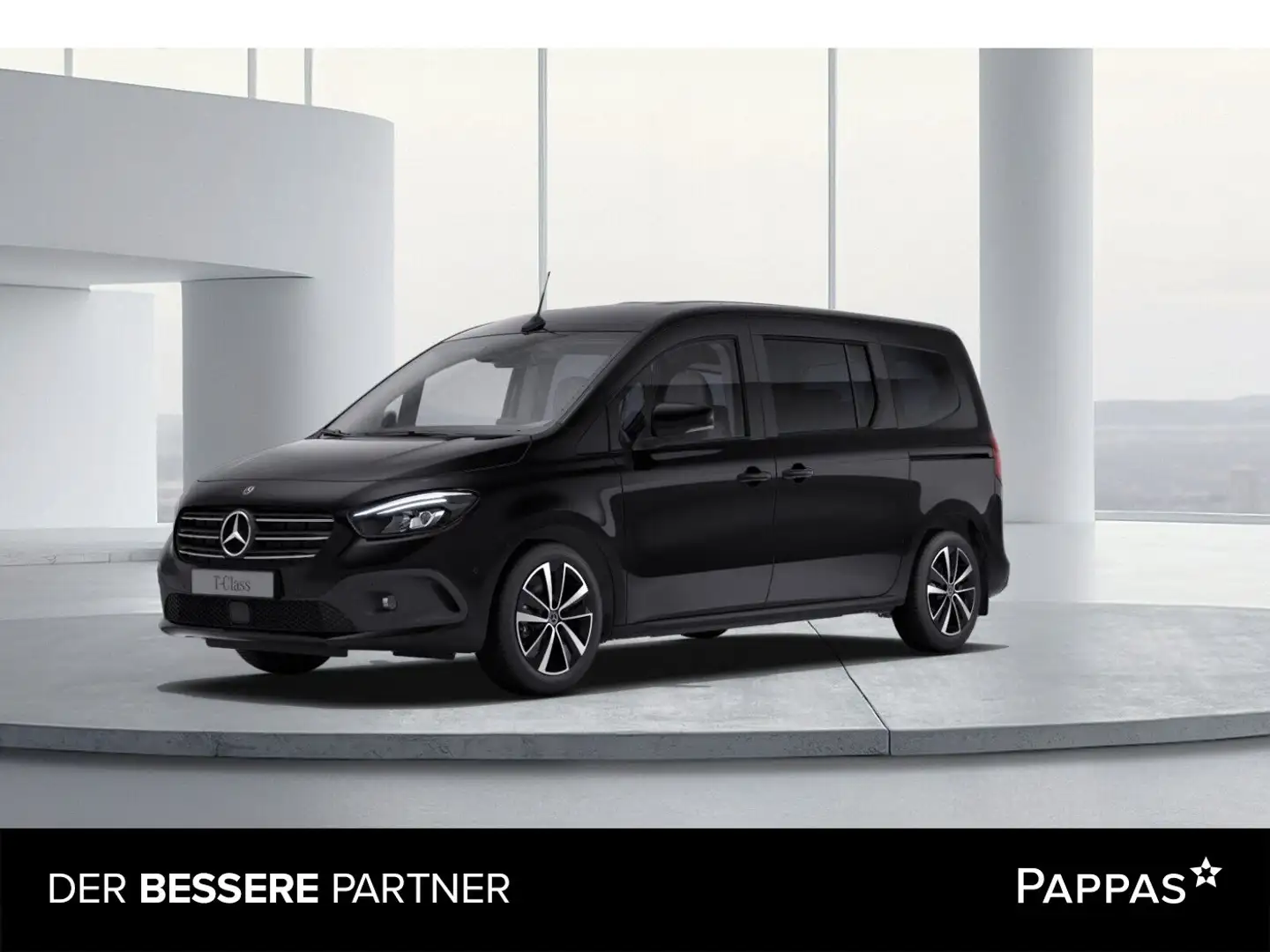 Mercedes-Benz T-Klasse T 180 PROGRESSIVE Lang Navi Cam SHZ Leder Schwarz - 1