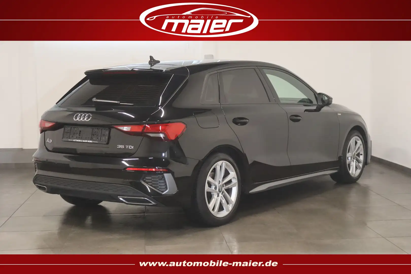 Audi A3 35 TDI S line Virtual-Navi-LED-ACC-SHZ-DAB- Negru - 2