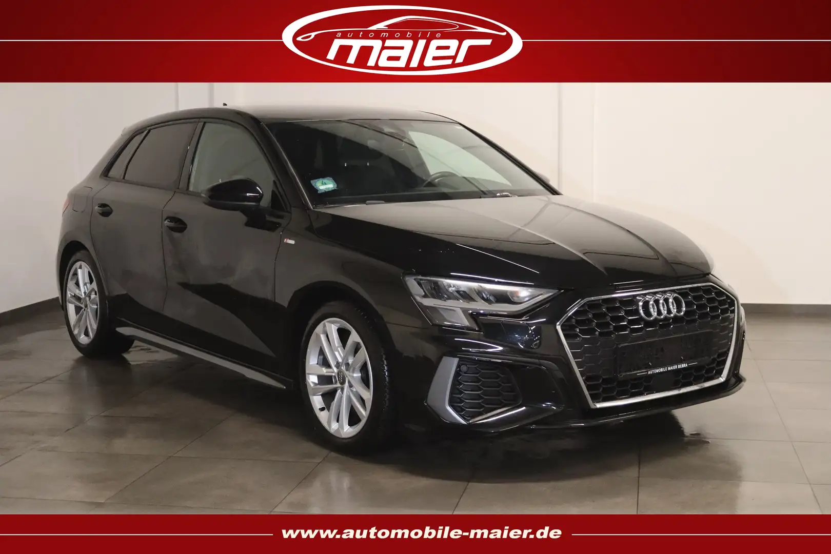 Audi A3 35 TDI S line Virtual-Navi-LED-ACC-SHZ-DAB- Black - 1