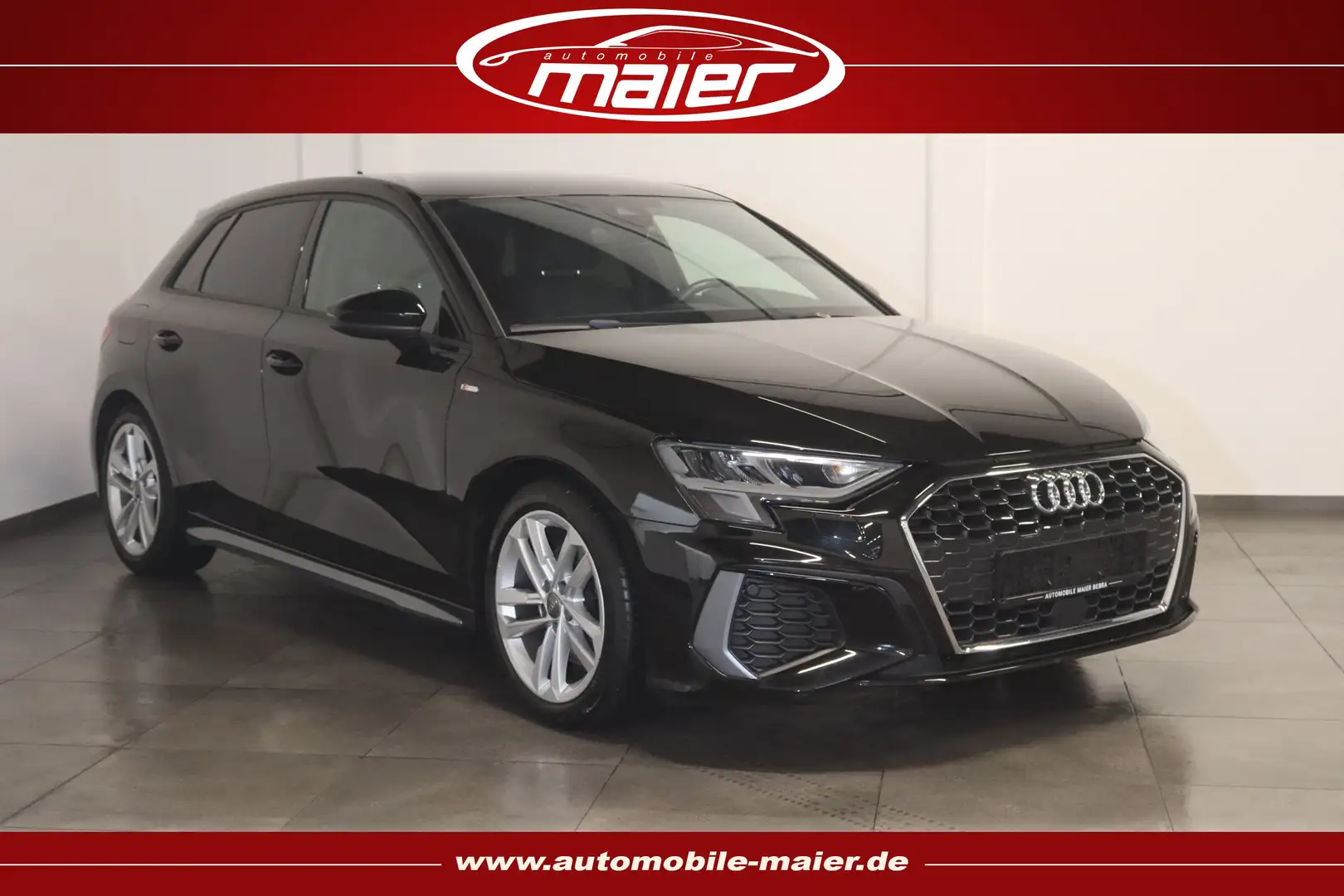 Audi A3 35 TDI S line Virtual-Navi-LED-ACC-SHZ-DAB- Negru - 1