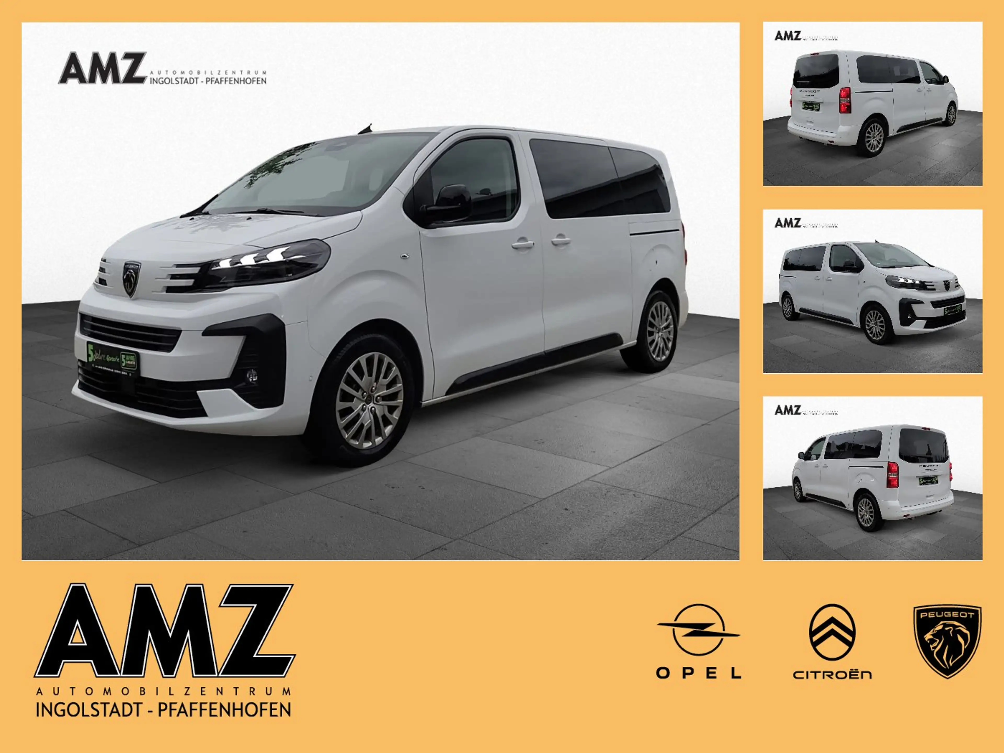 Peugeot Traveller L2 Active 2.2 Diesel 8-Sitzer AHK KAM
