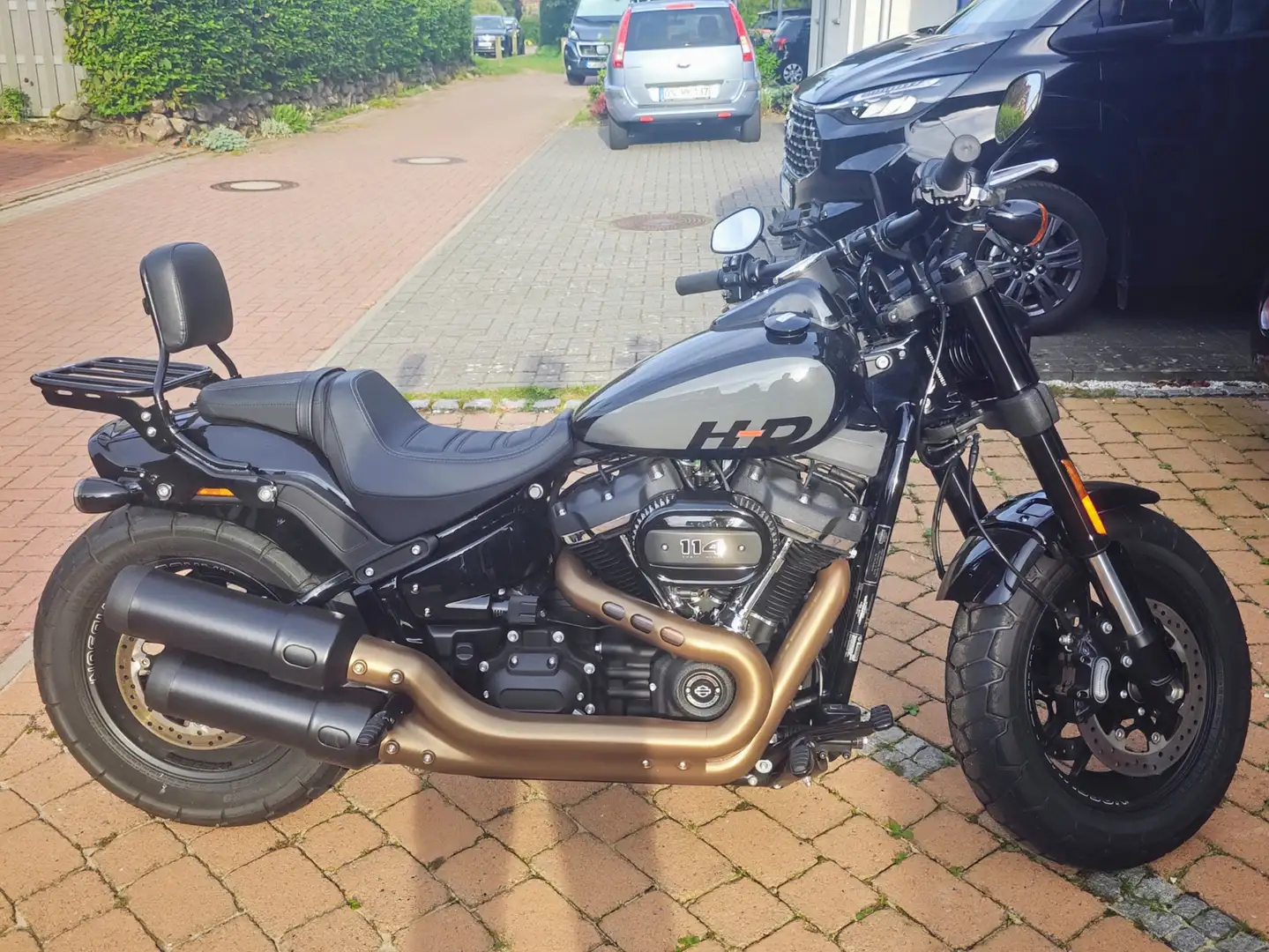 Harley-Davidson Fat Bob Gepflegter Zustand, wenig bewegt Noir - 2