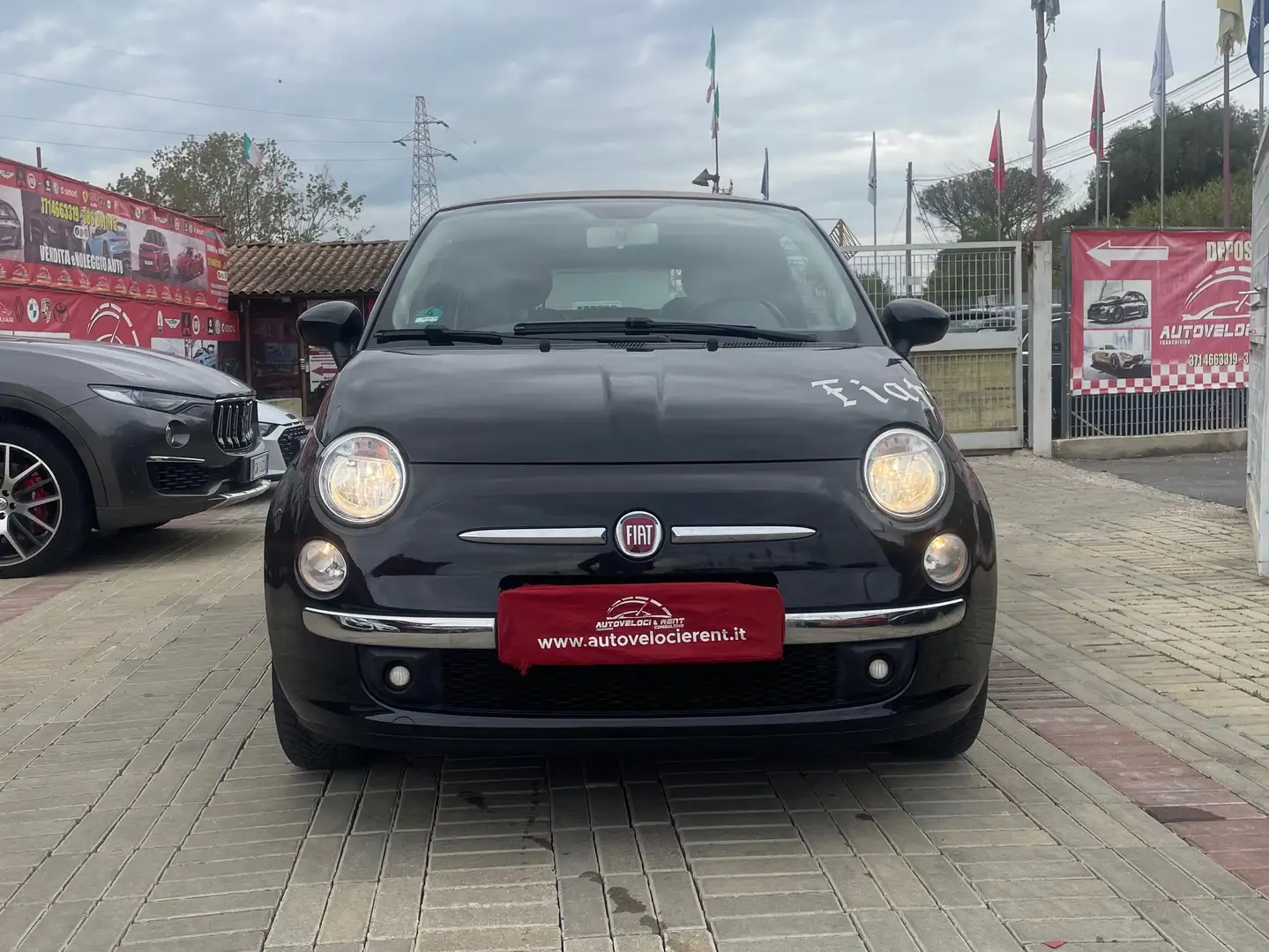 Fiat 500C CABRIO NEOPATENTATI 1.2L 69CV Nero - 2