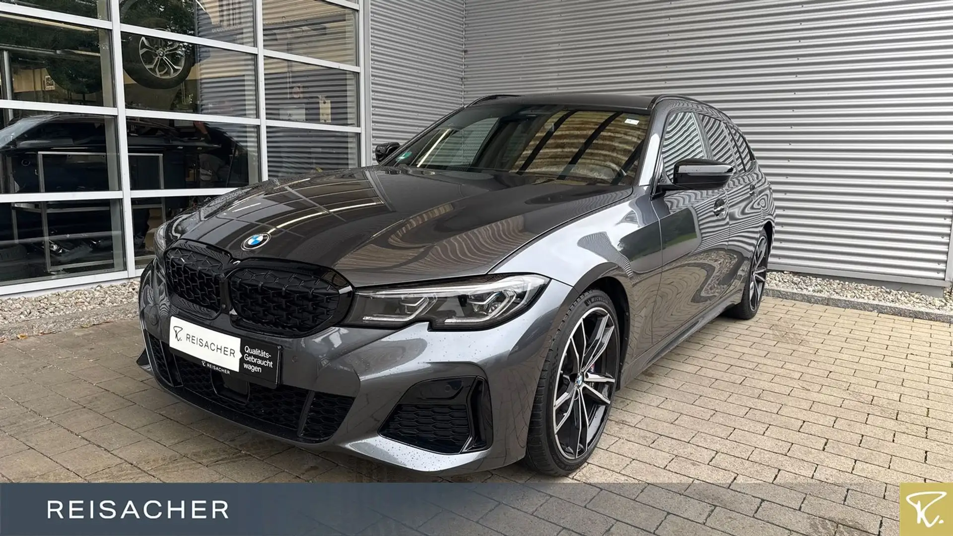 BMW M340d xDrive Navi ACC Laser 360° HUD 19"LM Grau - 1