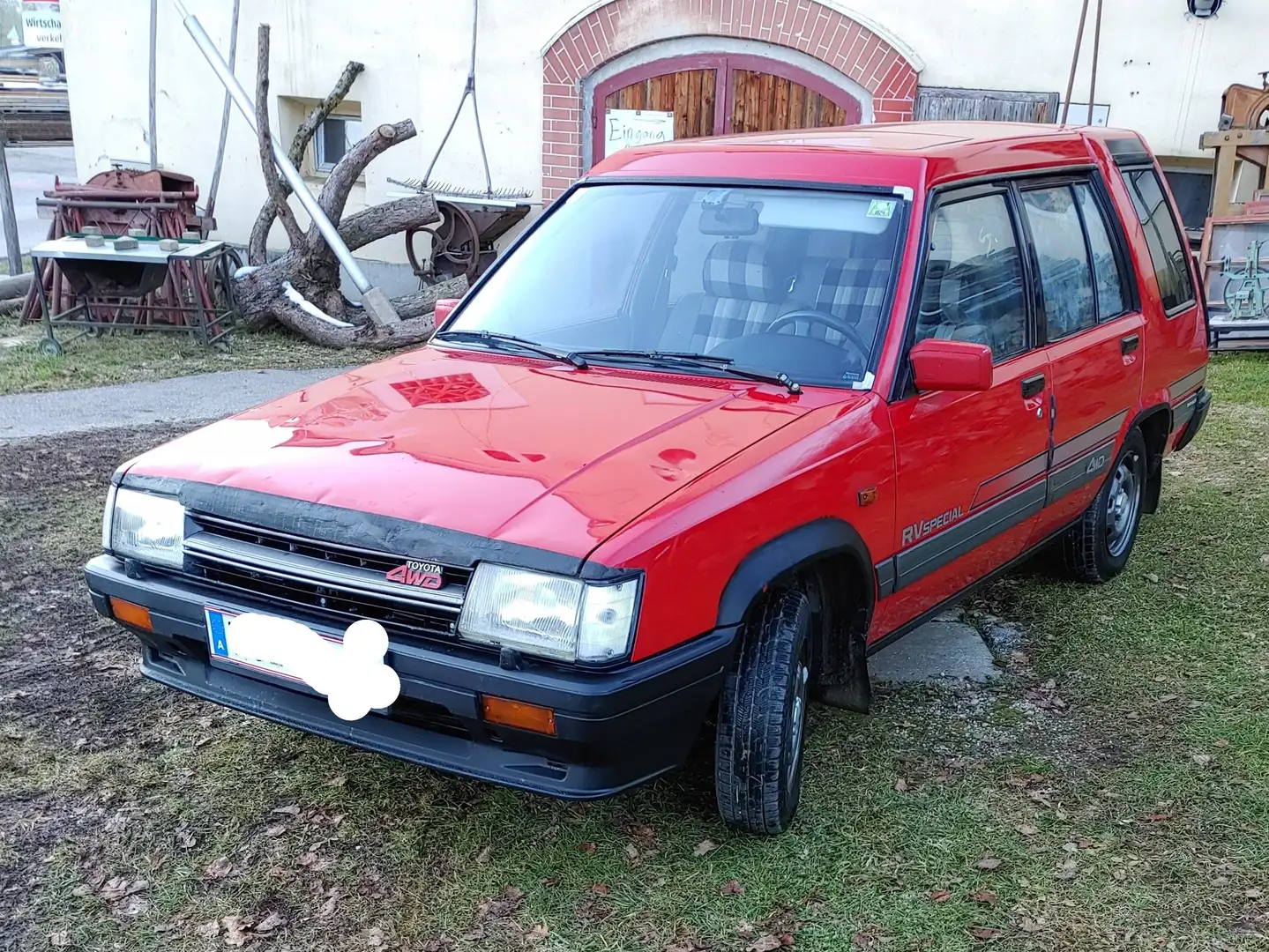 Toyota Tercel 1500 4WD Red - 1