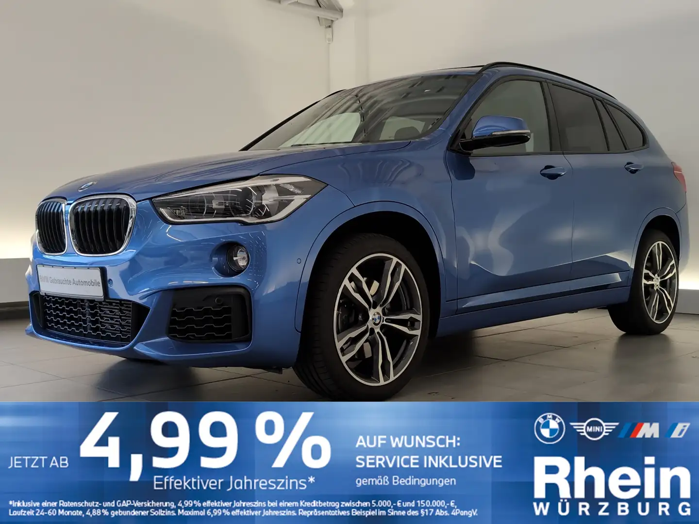 BMW X1 xDrive25i M Sport HUD/Pano/Memory HUD/Pano/Memory Blau - 1