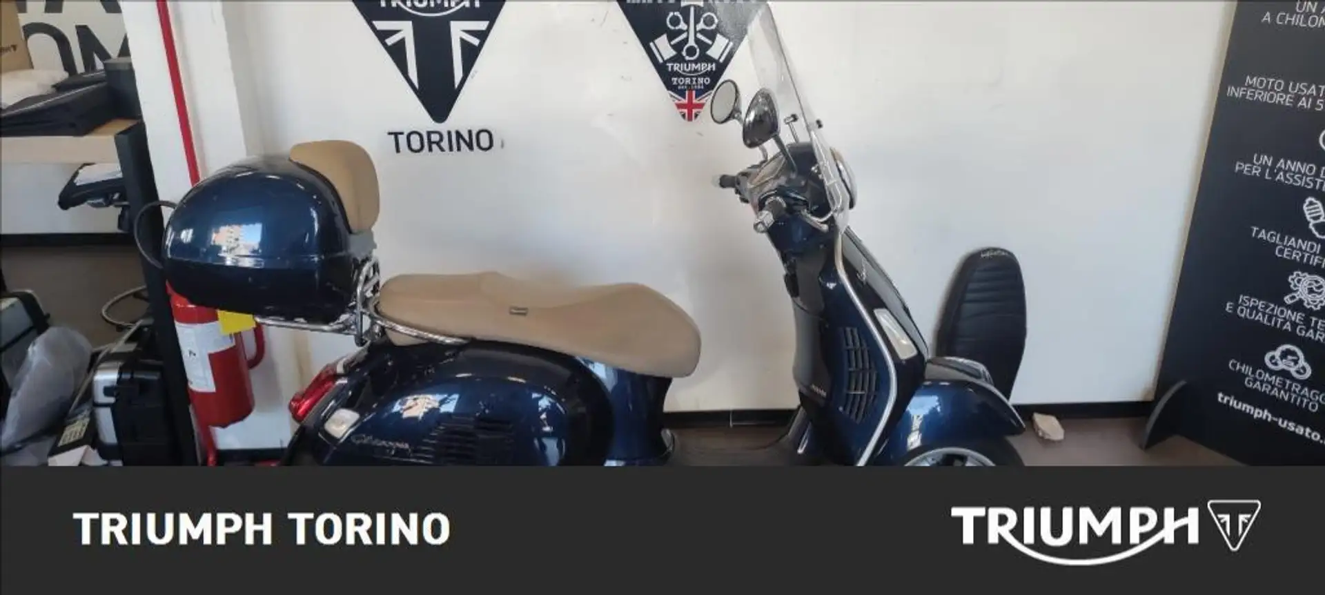 Vespa GTS 300 ie Abs Bleu - 1