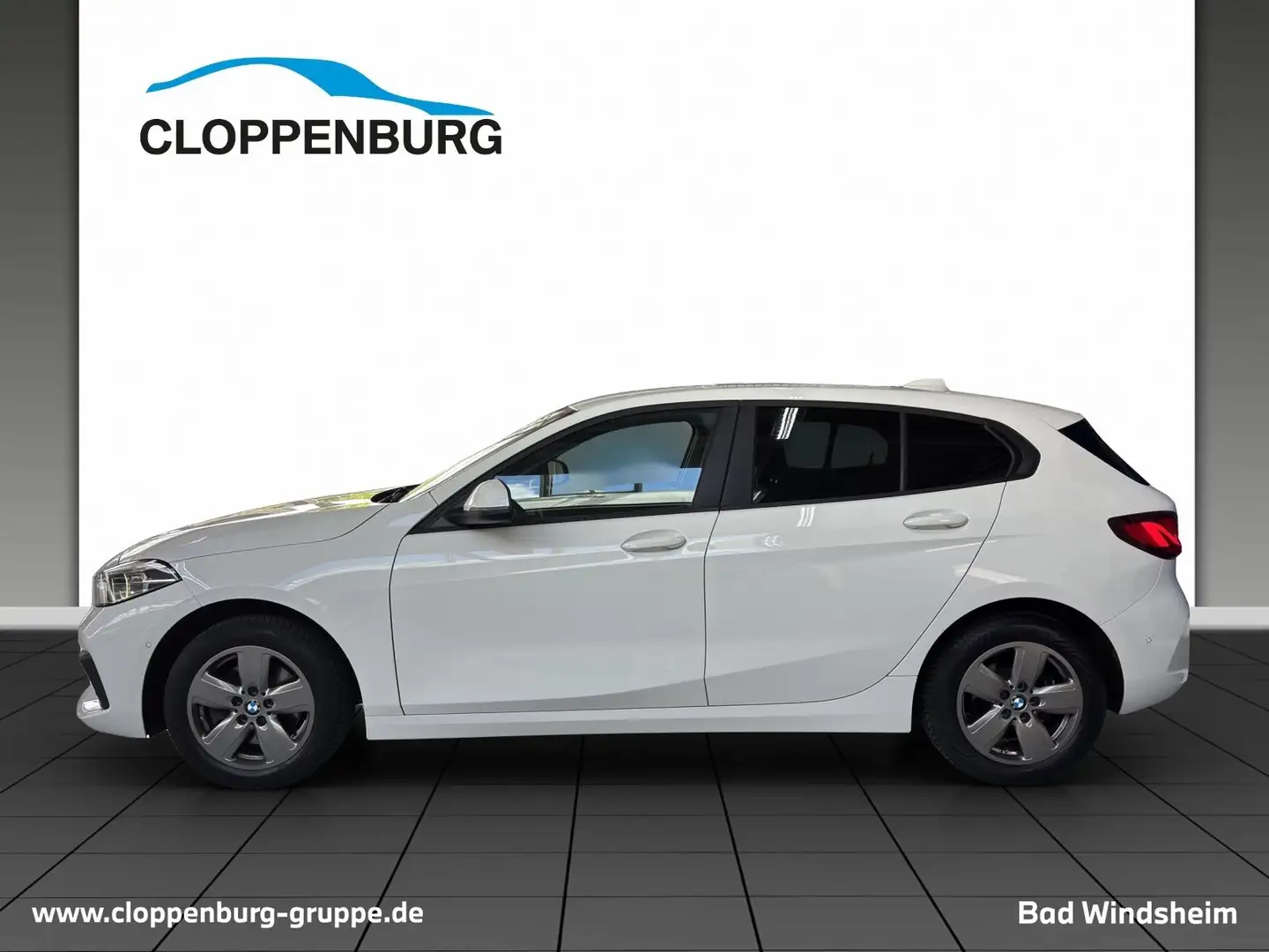 BMW 118 i Aut. Navi DAB LED WLAN ACC + Stop&Go Weiß - 2