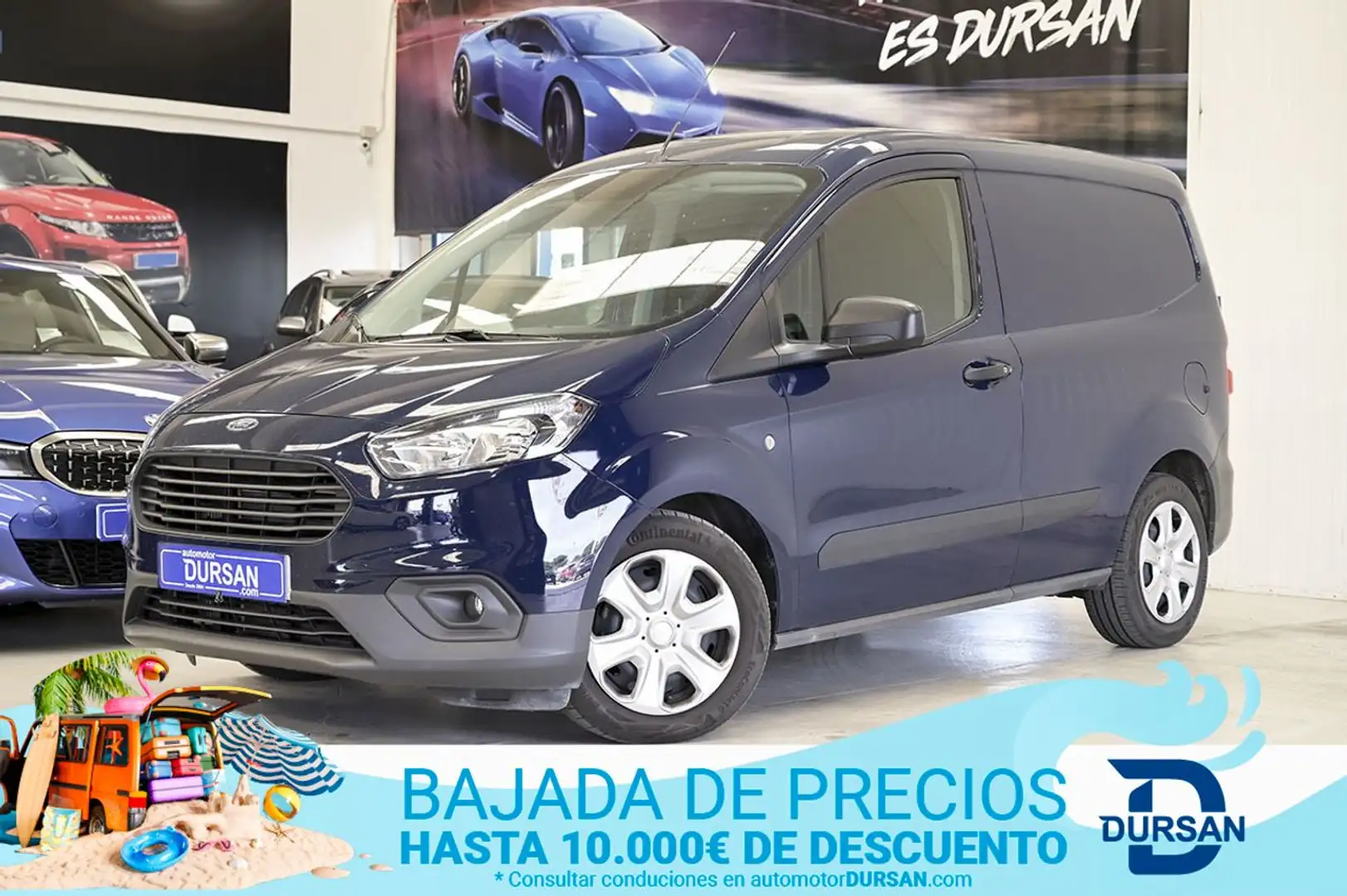 Ford Transit Courier Van 1.5 TDCi 74kW Blauw - 1