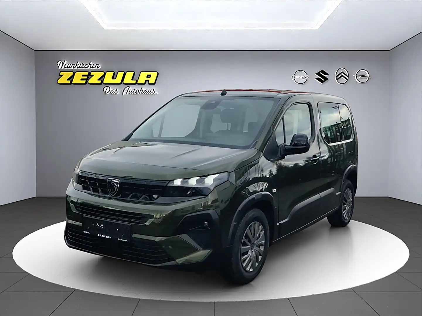 Peugeot Rifter 1,5 BlueHDI 100 S&S Allure Grün - 1