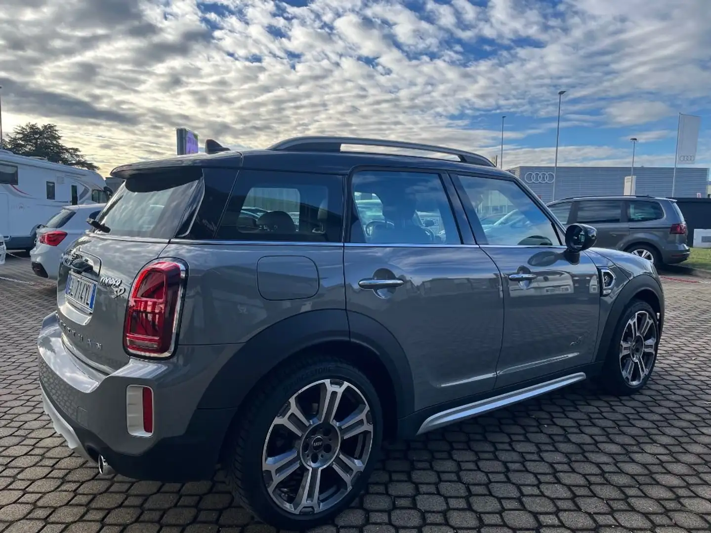 MINI Cooper SD Countryman 2.0 DIESEL ALL4 -LUXURY PACKET-TETTO-GANCIO TRAINO Grigio - 2
