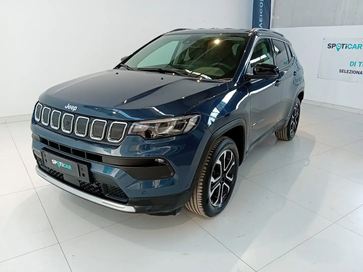 Jeep Compass 1.6 Multijet II 2WD Limited Bleu - 1