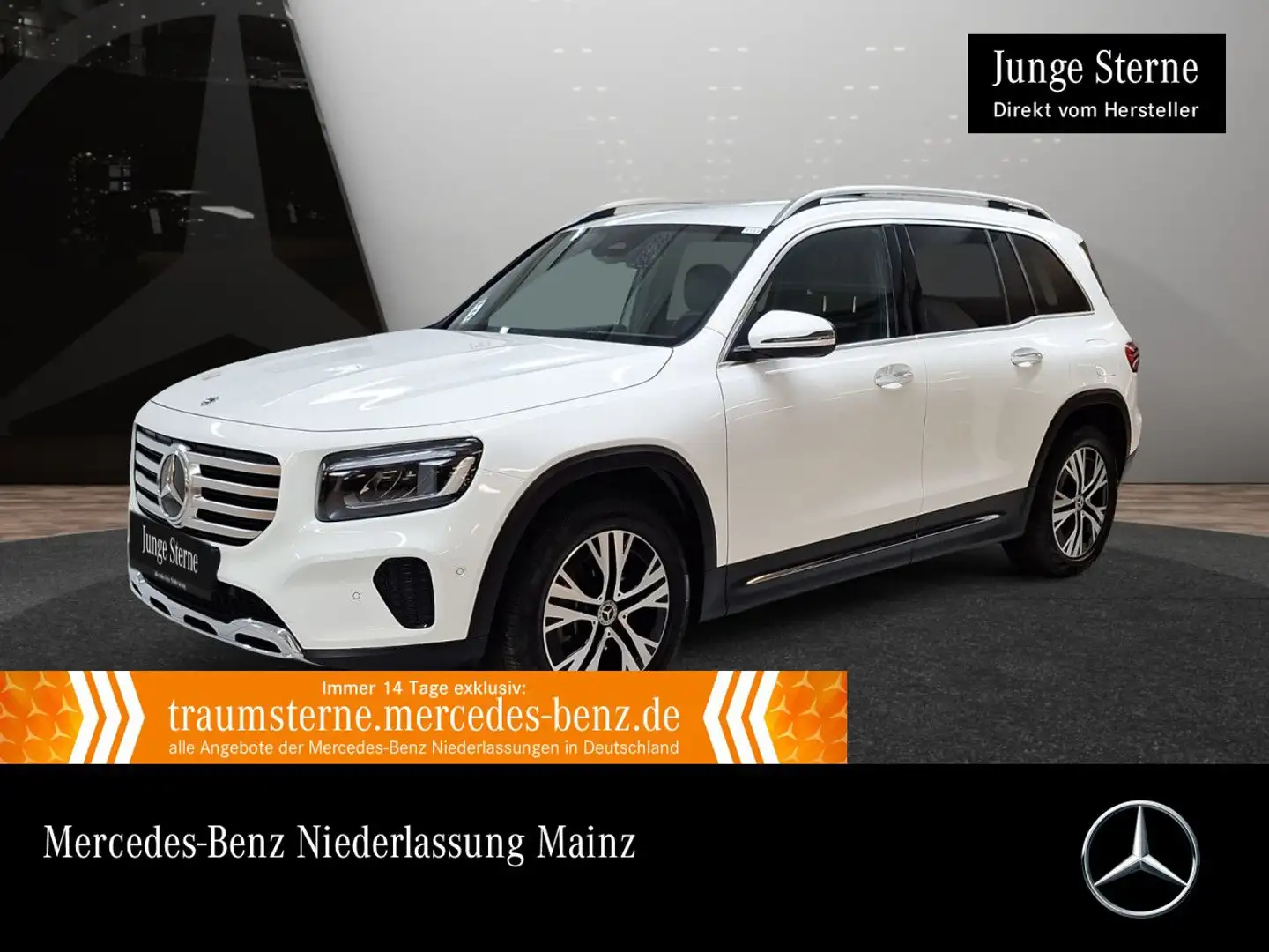Mercedes-Benz GLB 250 4M PROGRESSIVE+AHK+LED+KAMERA+KEYLESS+8G Weiß - 1