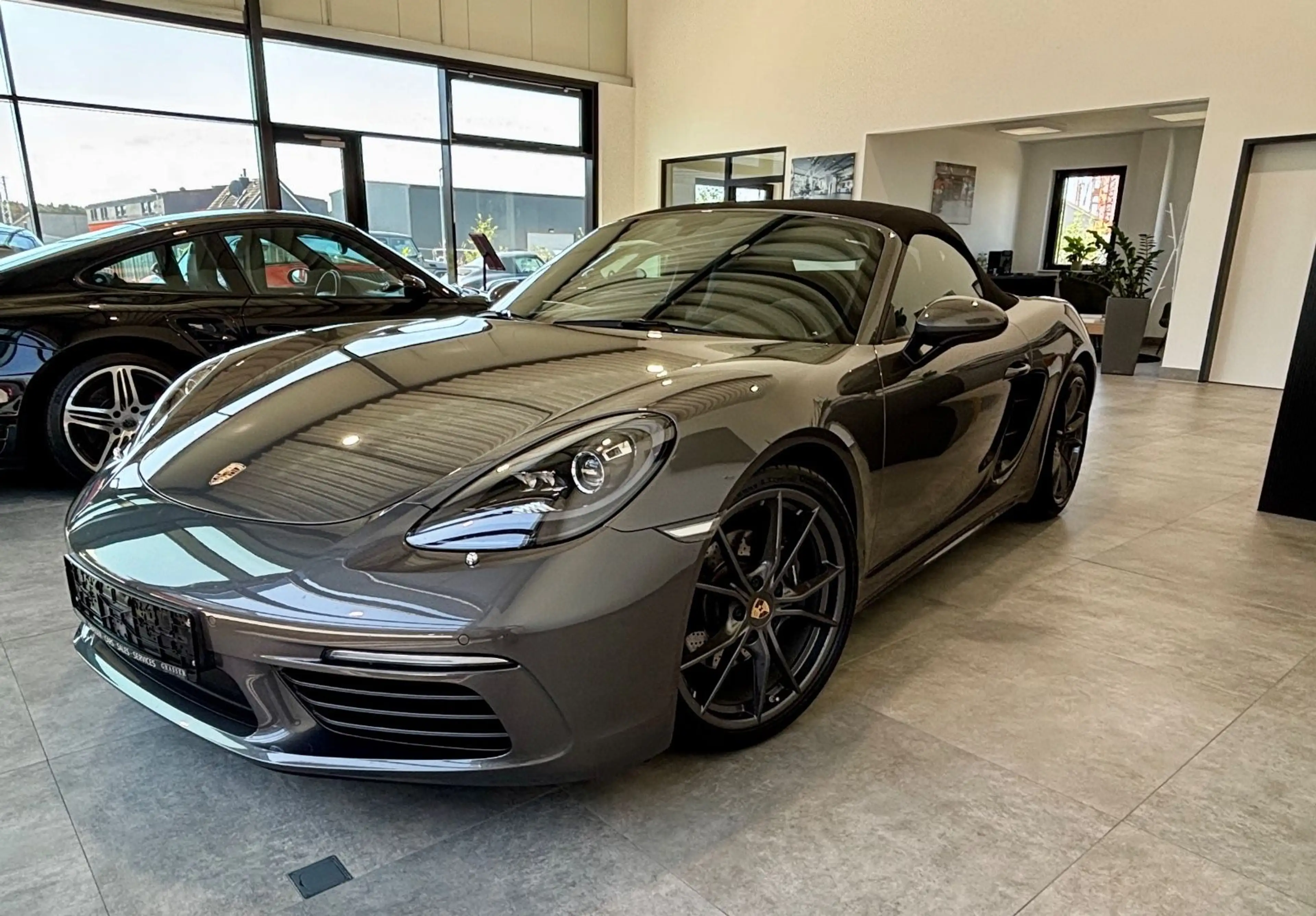 Porsche Boxster 718 DE-TOP-SCHECKHEFT