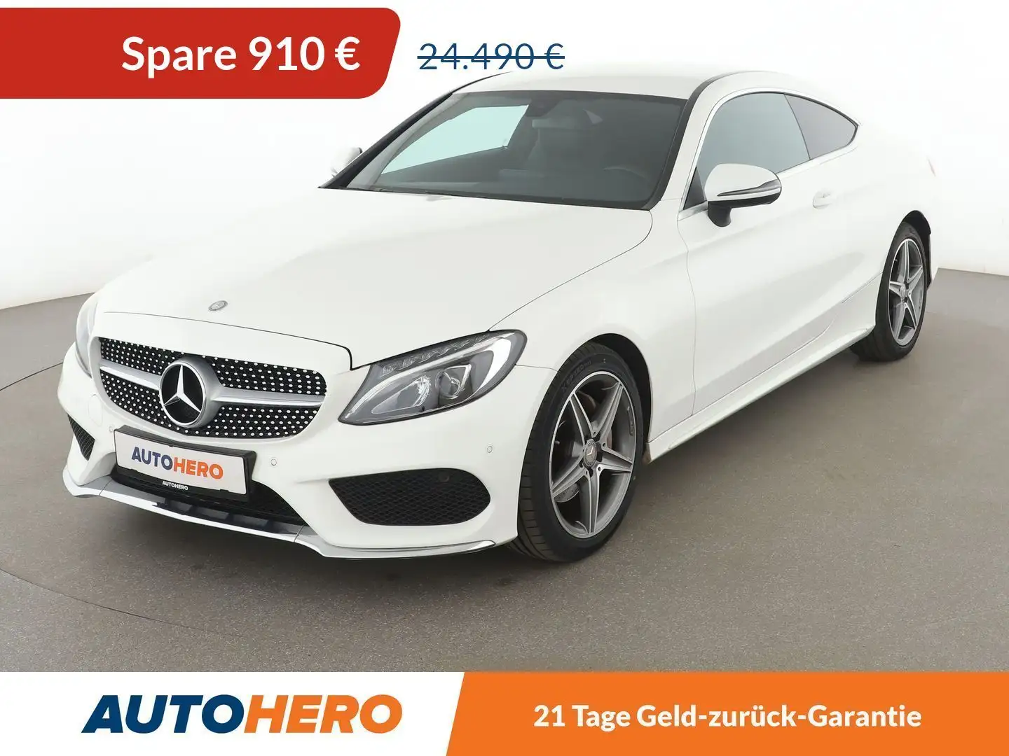 Mercedes-Benz C 180 AMG Line Aut.*LED*NAVI*TEMPO*PDC*SHZ*KLIMA* Weiß - 1