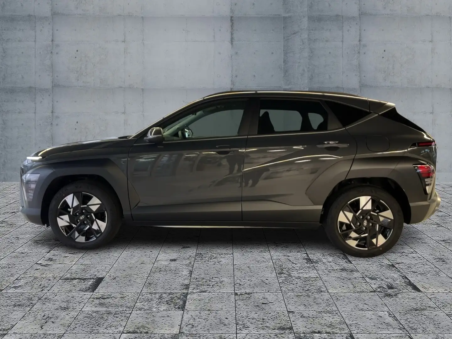 Hyundai KONA 1,6 Trend (141 PS)  Automatik Grijs - 2