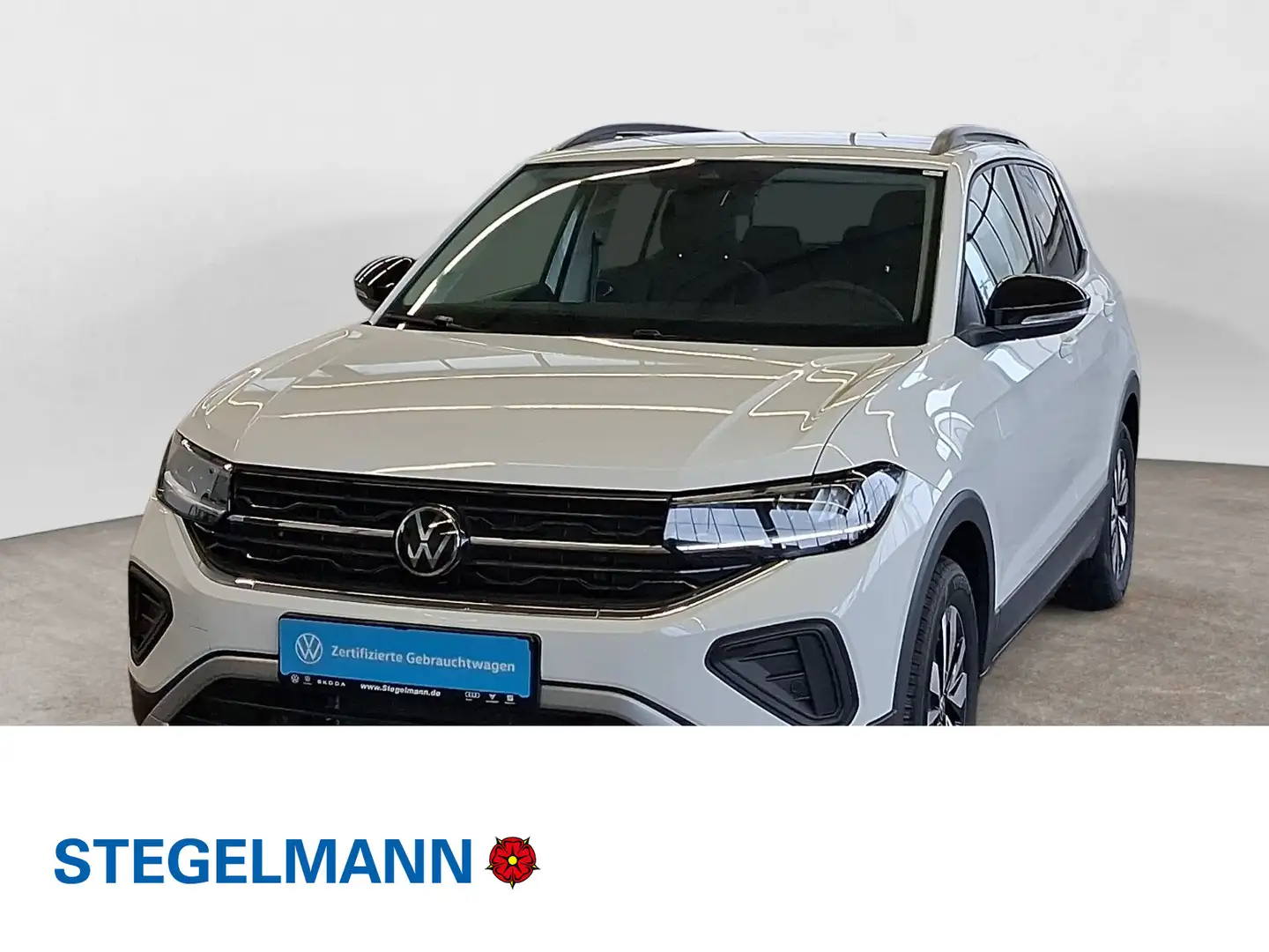 Volkswagen T-Cross 1.0 TSI Goal *LED*App-Connect*+3J. Garan Weiß - 1